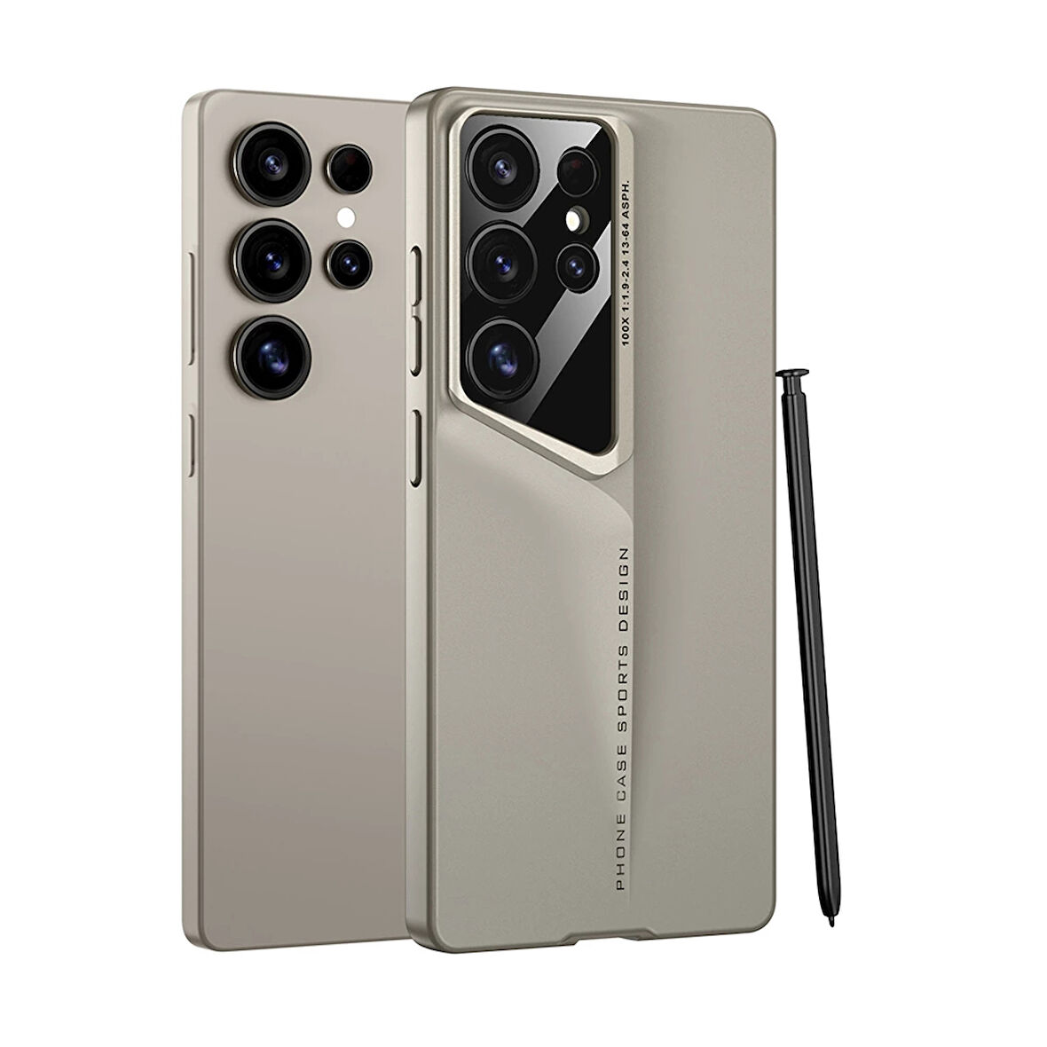 Galaxy S25 Ultra Uyumlu Kılıf Ultra İnce Kamera Korumalı Sert Rubber Procase Kapak