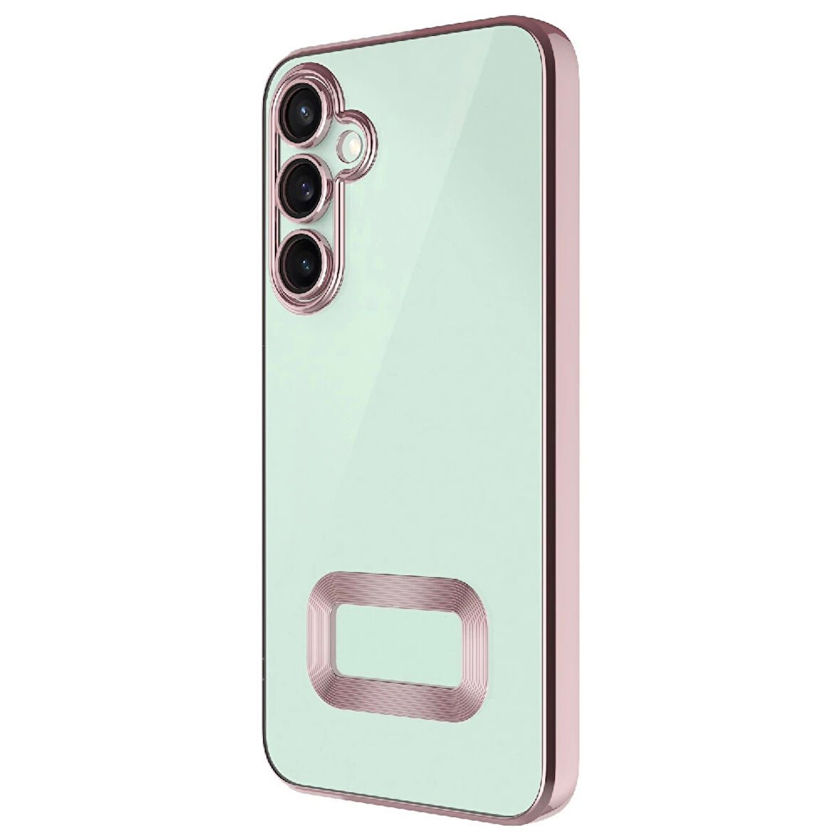 Galaxy A36 Uyumlu Kılıf Kamera Korumalı Logo Gösteren Omega Kapak