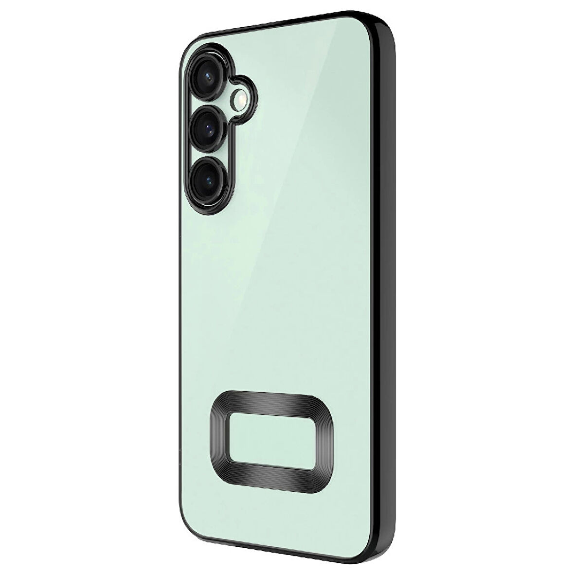 Galaxy A56 Uyumlu Kılıf Kamera Korumalı Logo Gösteren Omega Kapak