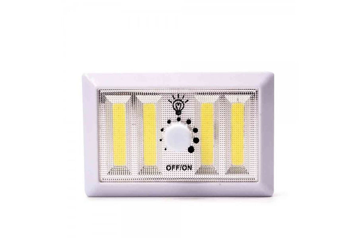 Dimmerli Işık Seviyesi Ayarlanabilir Ledli Lamba Mıknatıslı