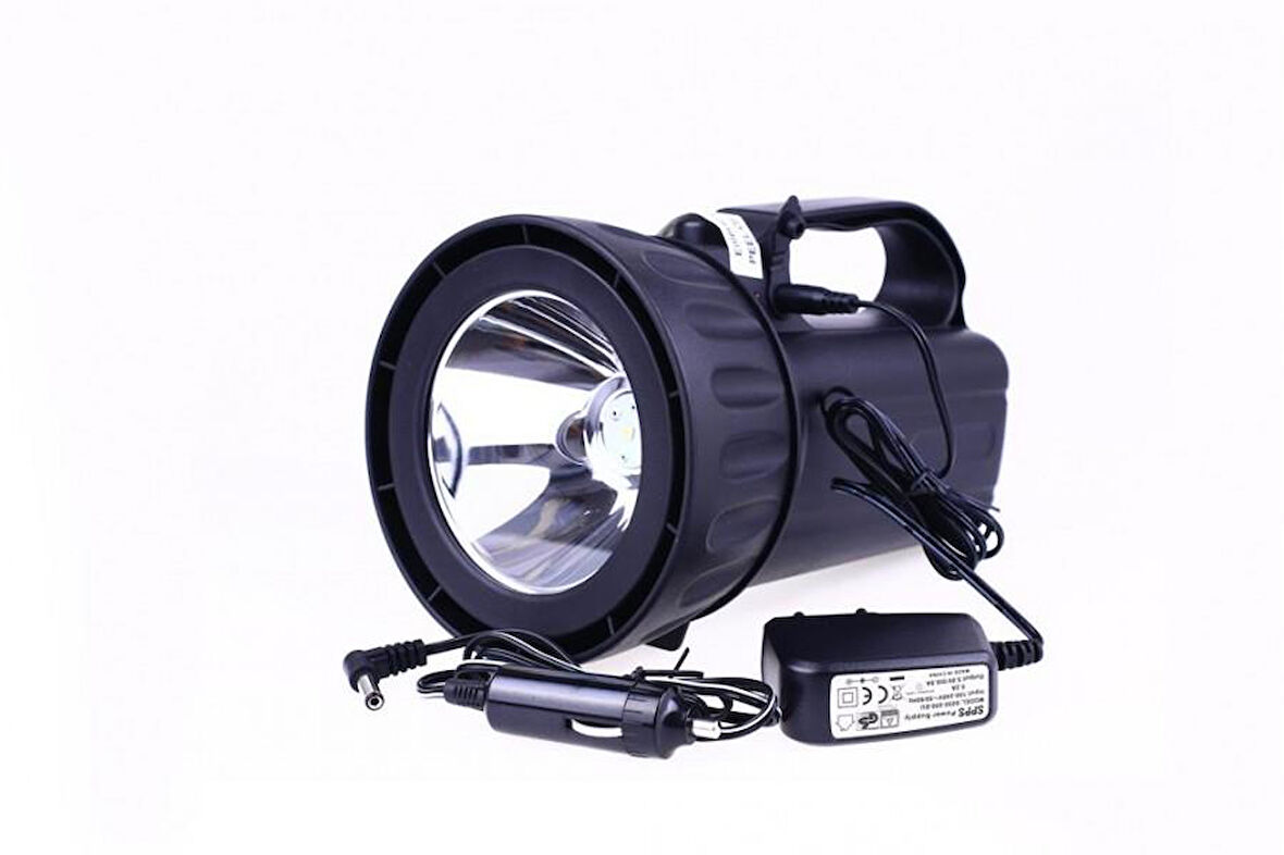 Şarj Edilebilir Profesyonel Portatif EL Feneri Kamp Lamba