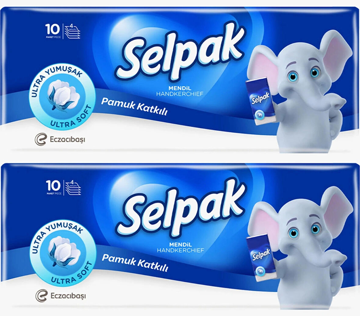 SELPAK 10 LU KÂĞIT MENDİL TOPLAM 60 adet