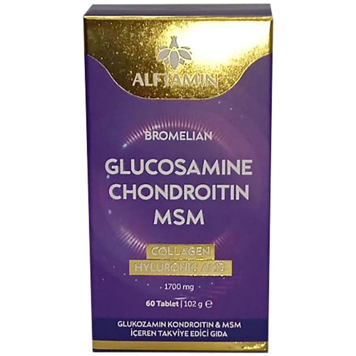 Aftamin Glukozamin Kondroitin Msm 1700 Mg 60 Tablet 