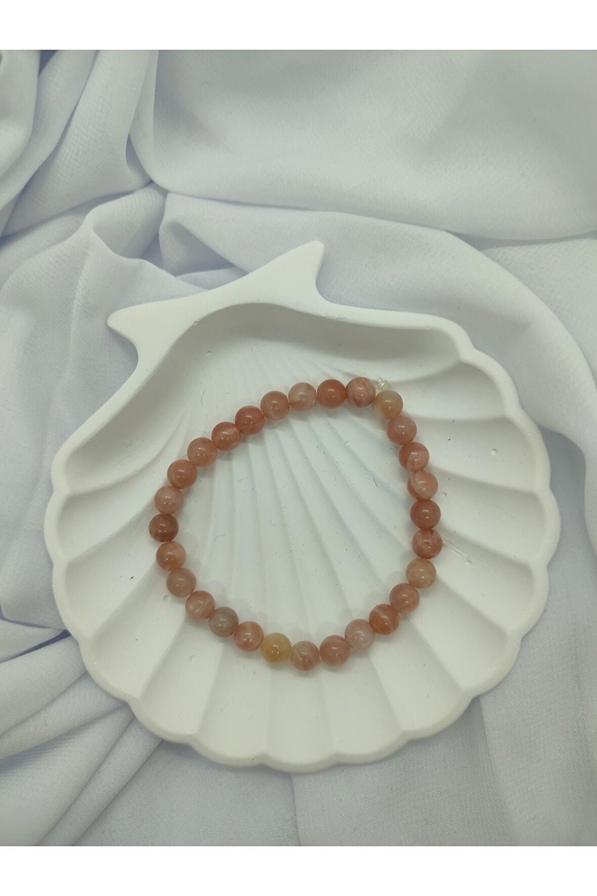 Güneş Taşı Doğal Taş Bileklik