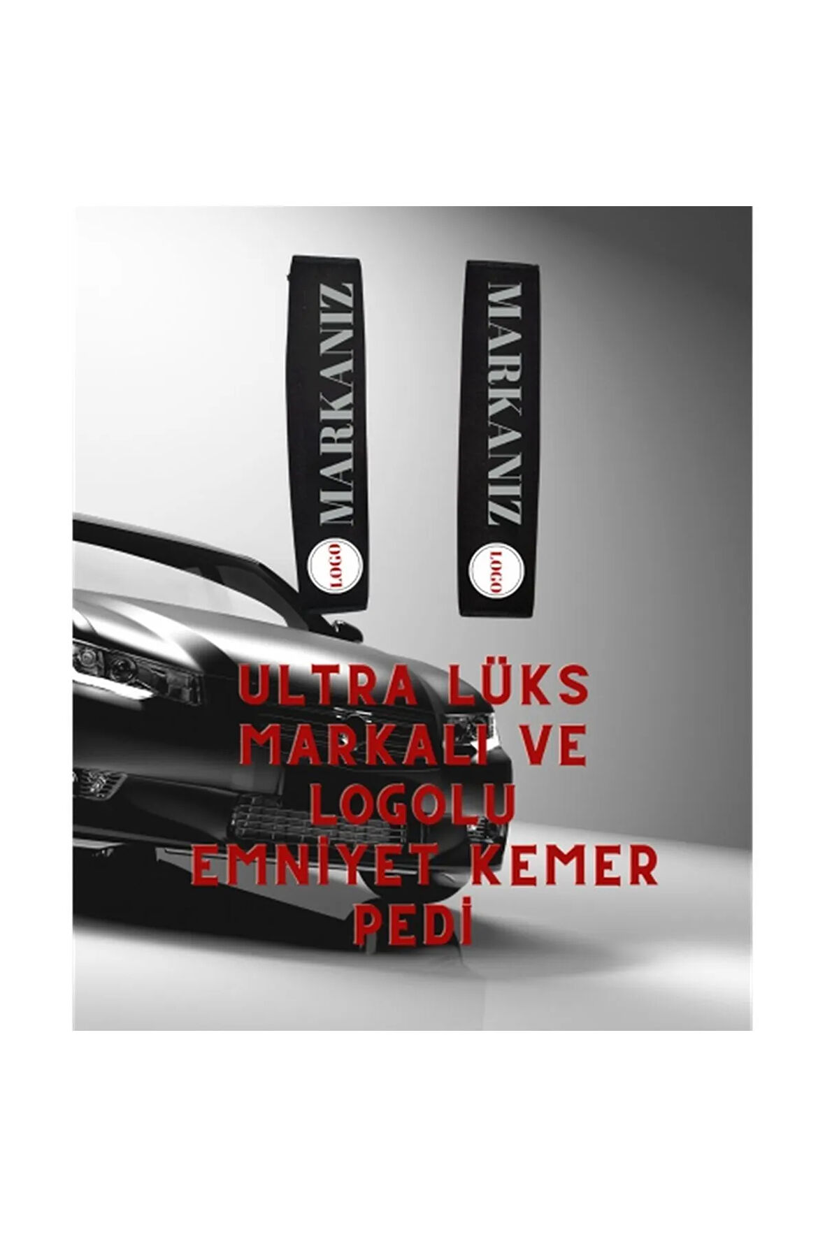 seat cordoba  Ultra Lüks Emniyet Kemer Pedi Siyah