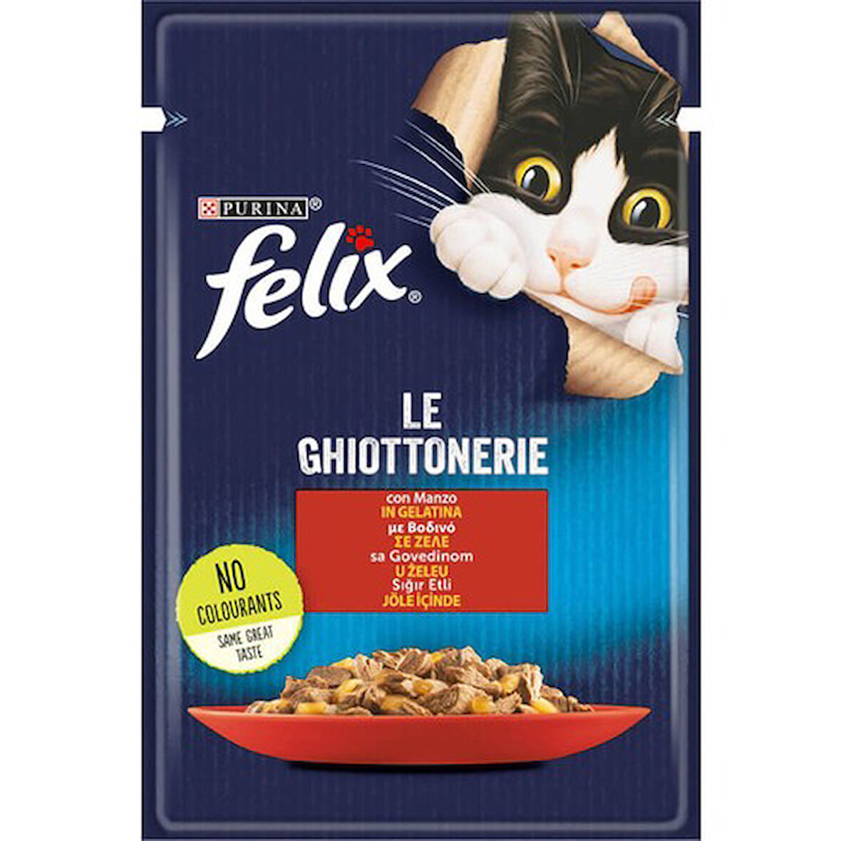 FELİX Sığır Etli Yetişkin Kedi Pouch 20 Adet