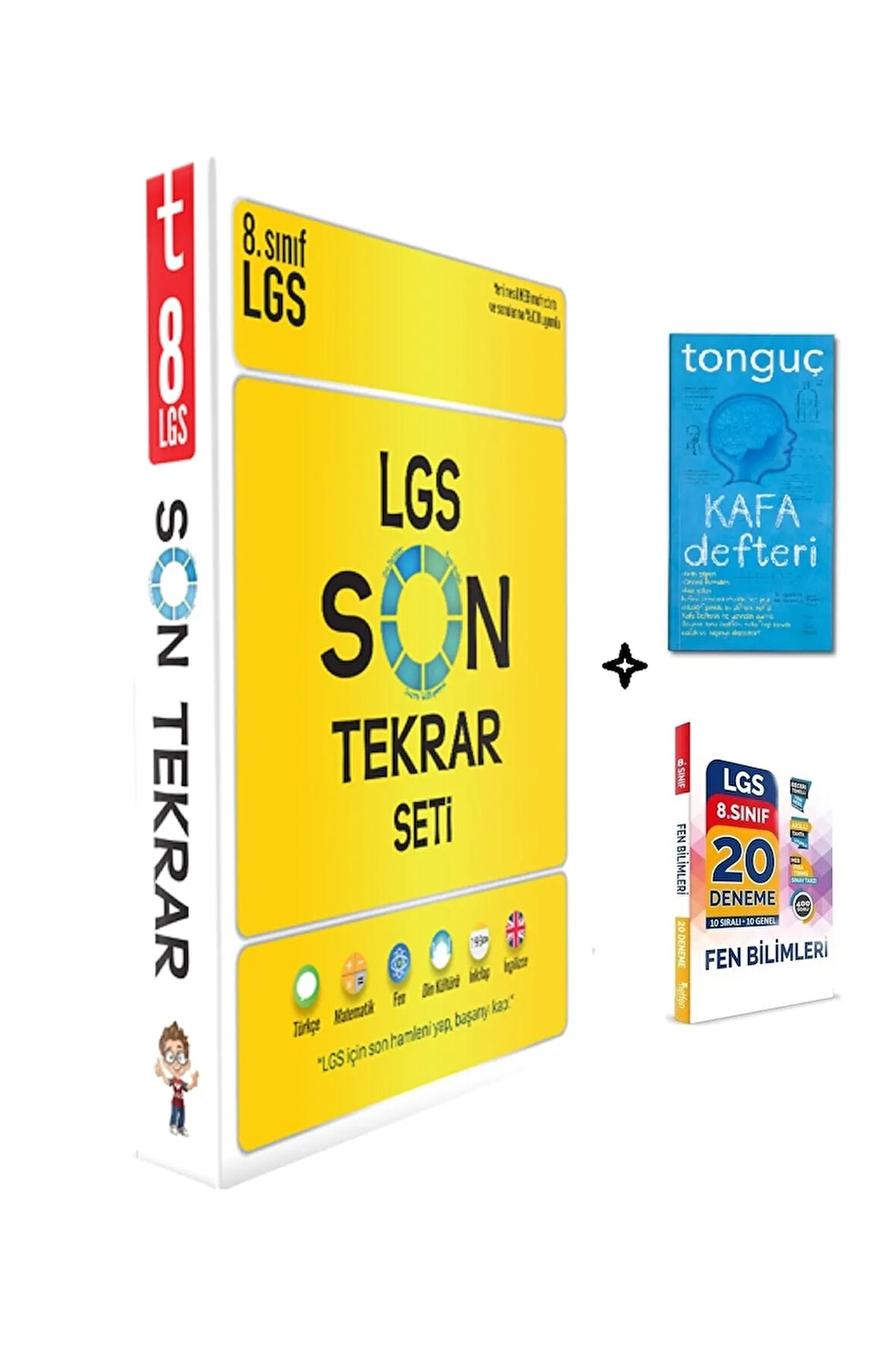 8. Sınıf Lgs Son Tekrar Seti Ve Kafa Defteri+20'li Deneme Hediyeli Büyük Fırsat Seti