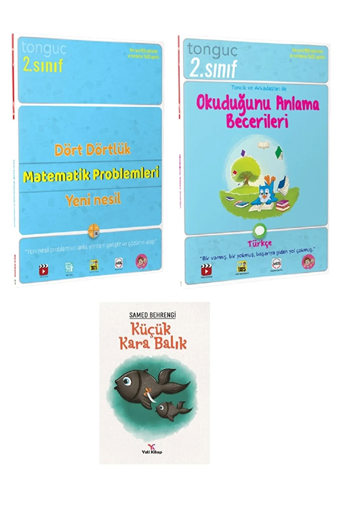 2. Sınıf Dört Dörtlük Yeni Nesil Matematik Problemleri Ve Türkçe Okuduğunu Anlama Becerileri Seti