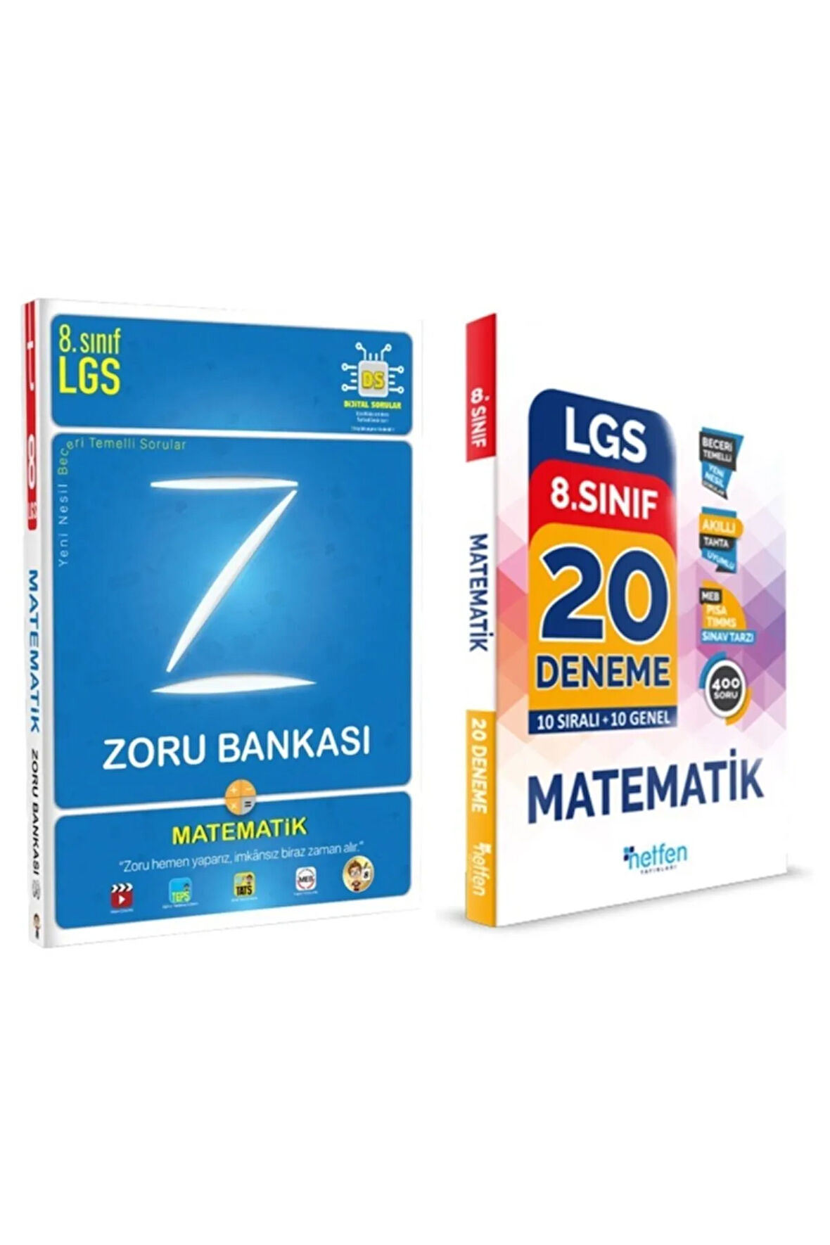 8. Sınıf Matematik Zoru Bankası 597 Soruya Ek Olarak 198 Adet Ekstra Dijital Soru
