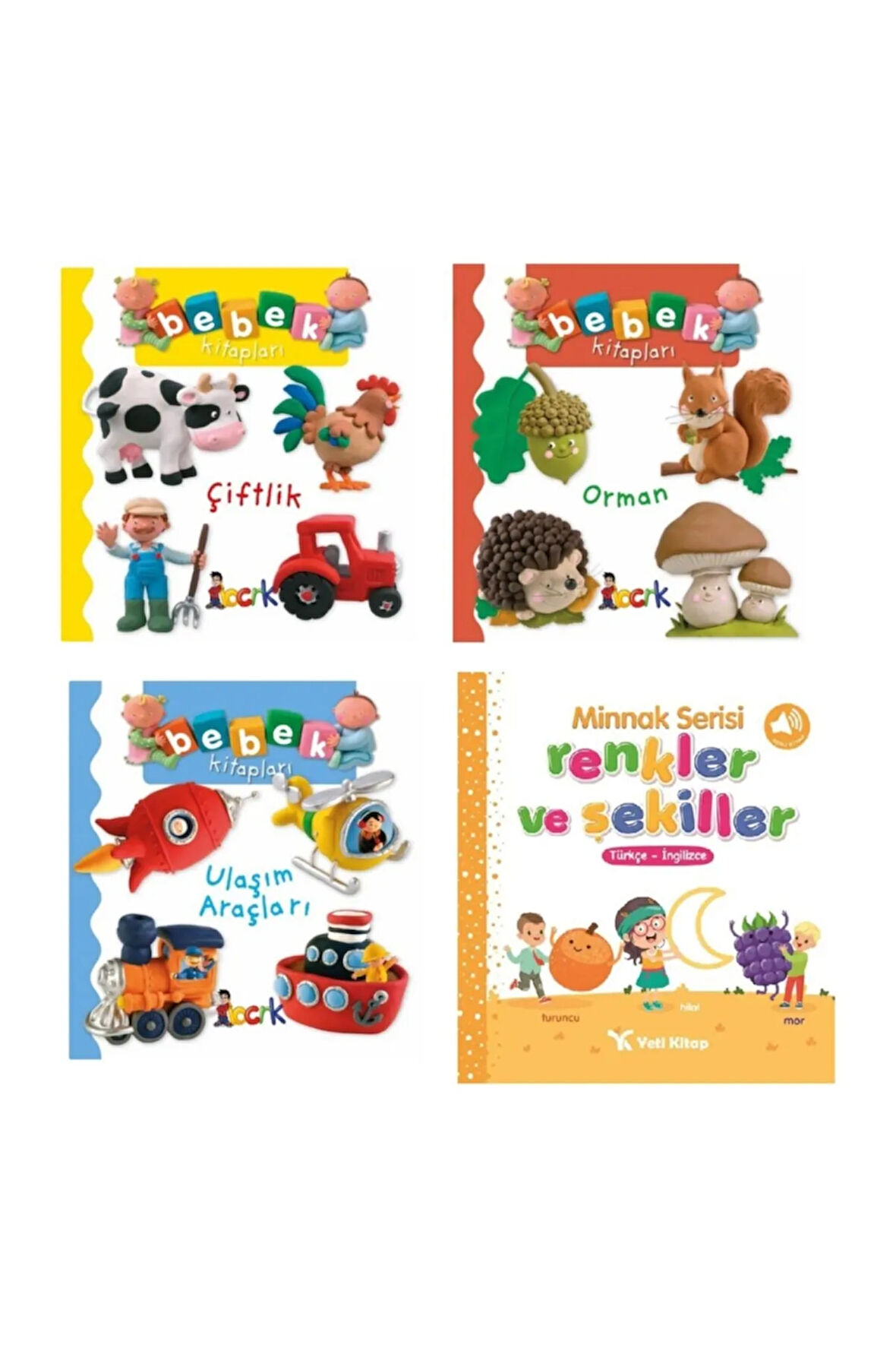 Bebek Kitapları Seti (4 Kitap)