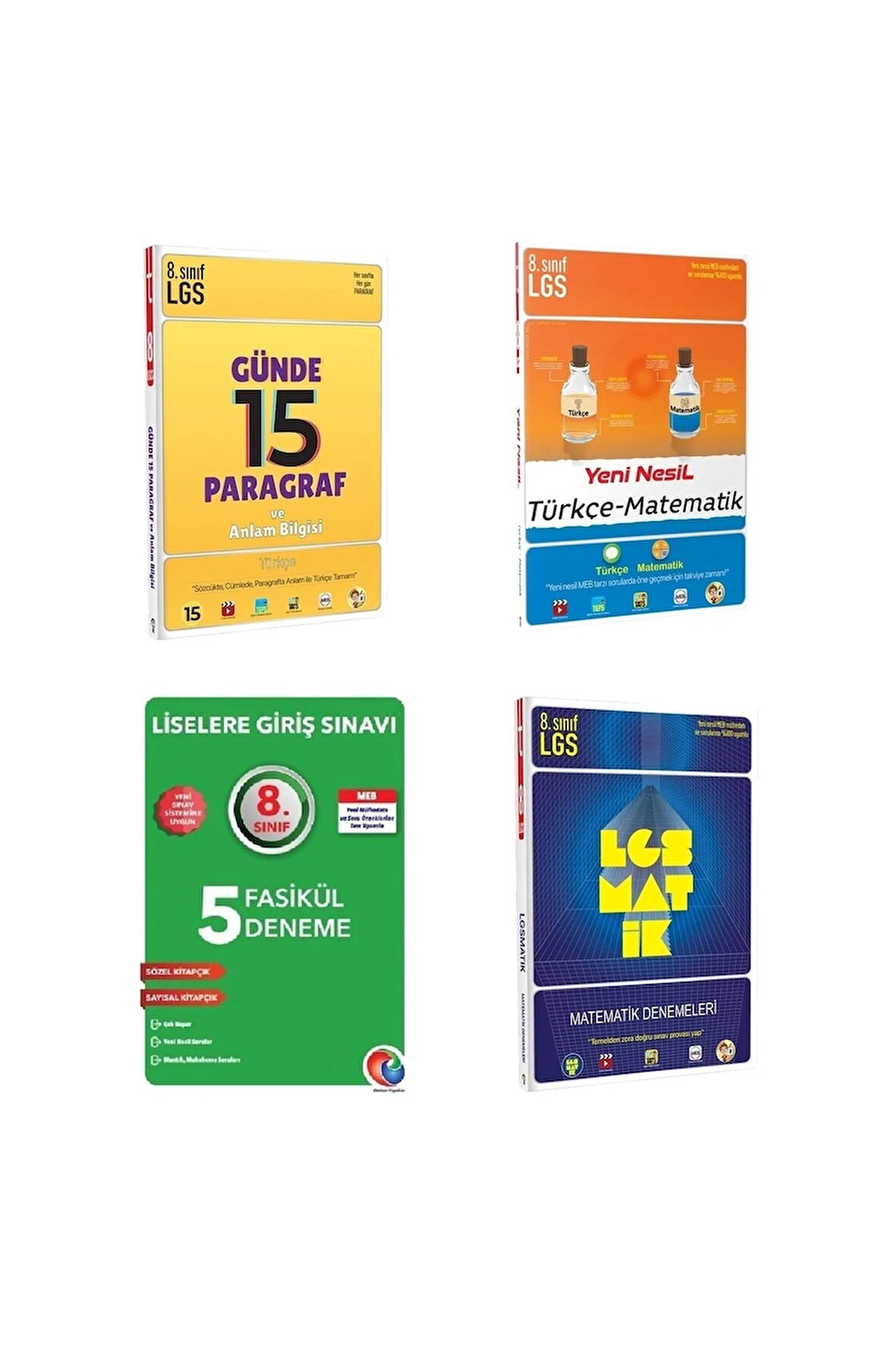 Tonguç Lgs Günde 15 Paragraf Ve Anlam Bilgisi Lgsmatik Matematik Denemeleri Ve Türkçe Matematik S.b