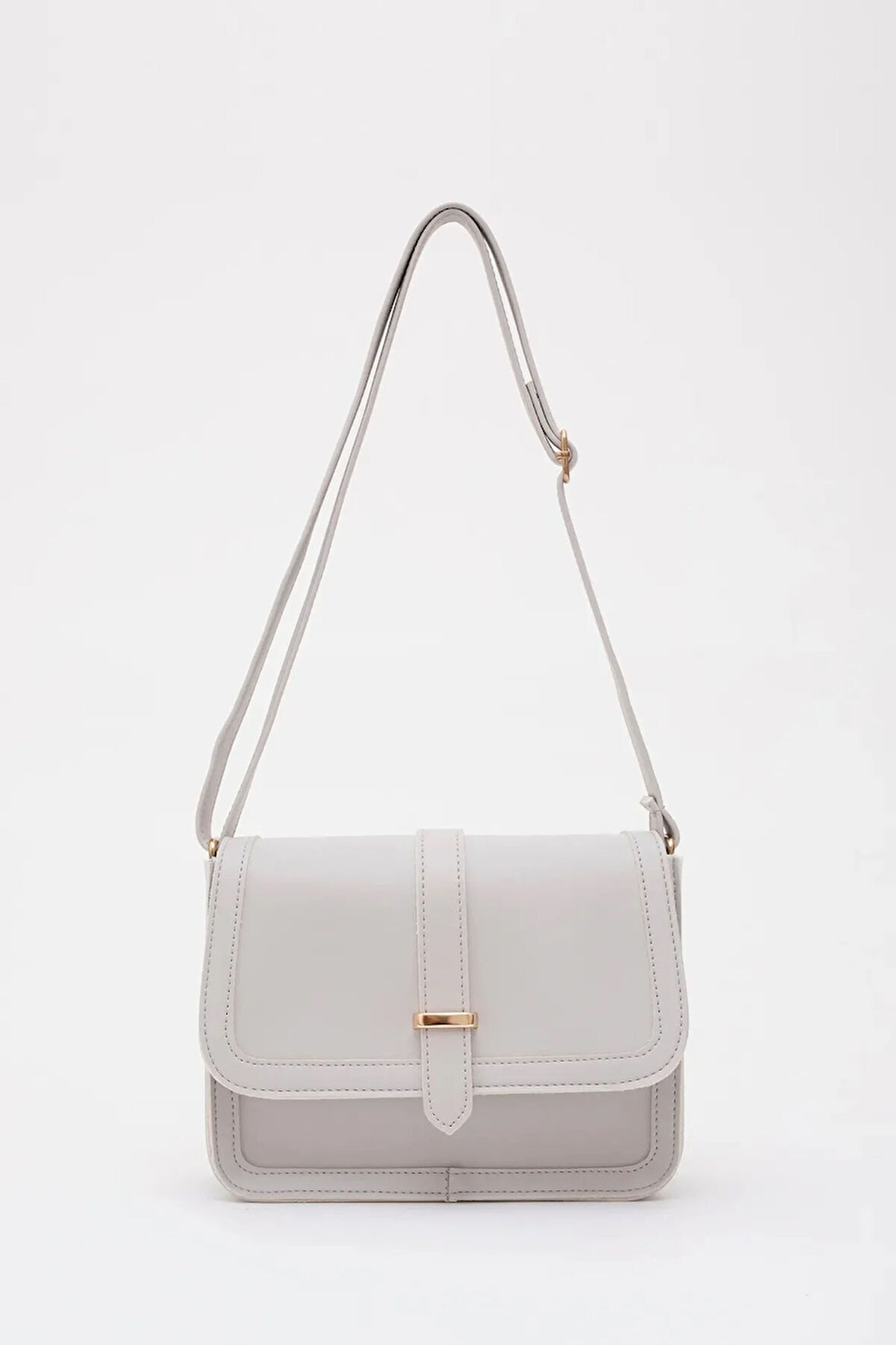 Suni Deri İç Fermuar Cepli Çıtçıt Kapamalı Şık ve Ergonomik Kol ve Omuz Çantası