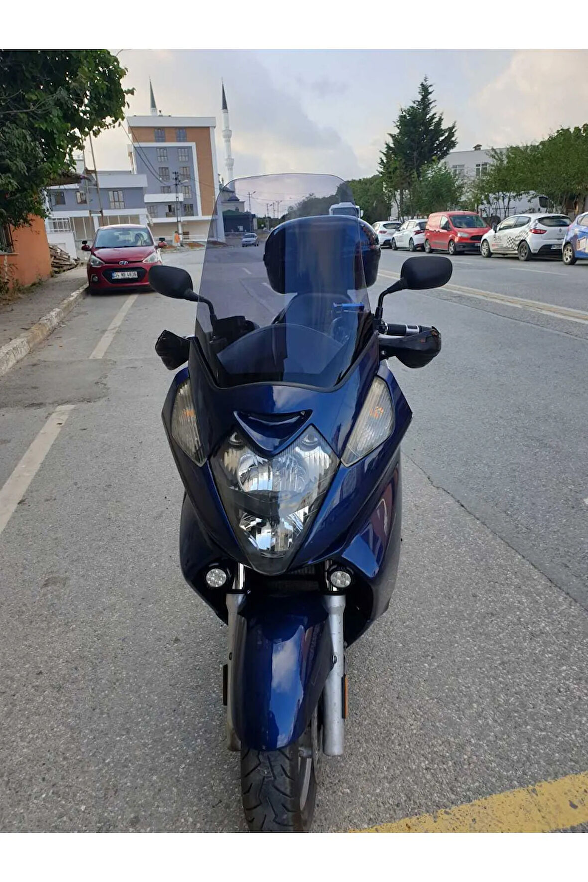 Honda Silwerving FJS 600 Siperlik Ön Cam 2006 2009 Model 52cm Açıkfüme Renkli 4mm