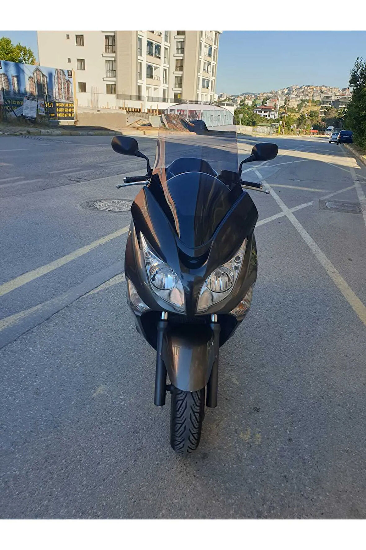Honda Silwerving SWT 600 Siperlik Ön Cam 2008 2013 Model 70cm Açıkfüme Renkli 4mm