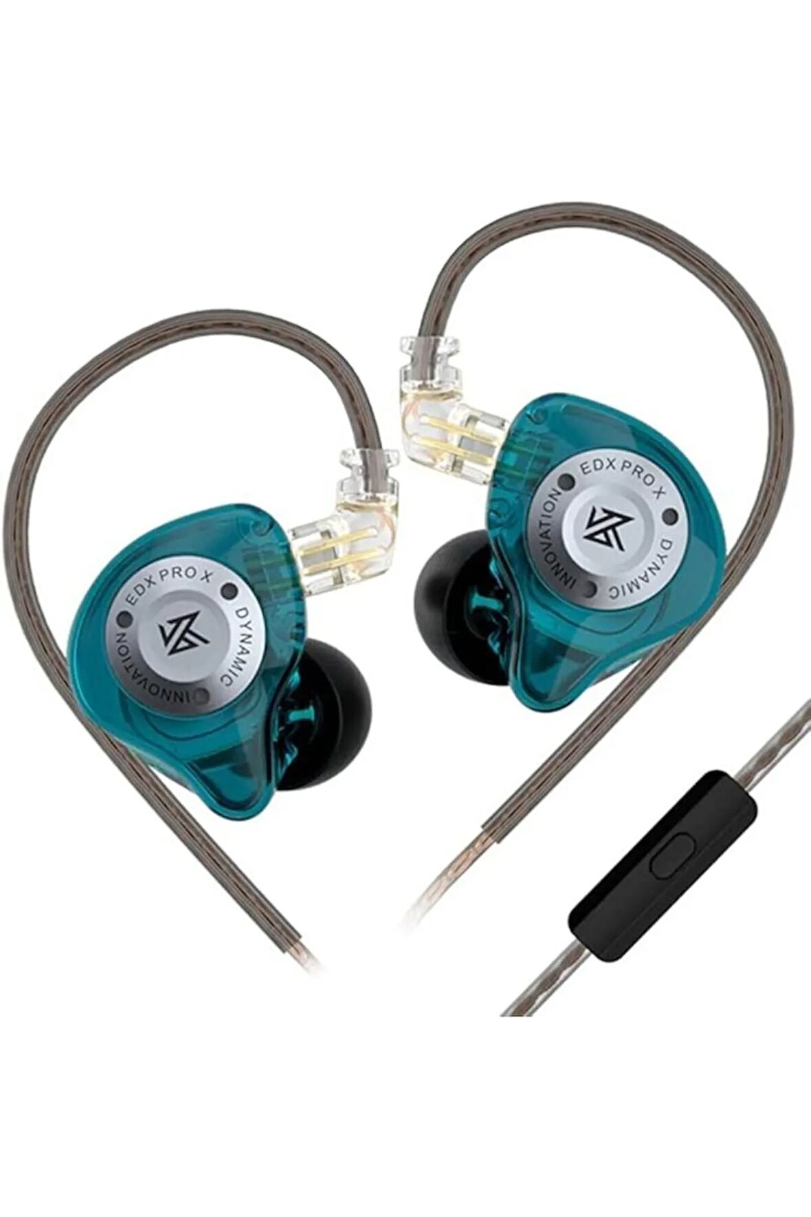KZ EDX PRO X 1DD 10mm Dinamik Sürücü Kulak Içi Kulaklık Mikrofonlu