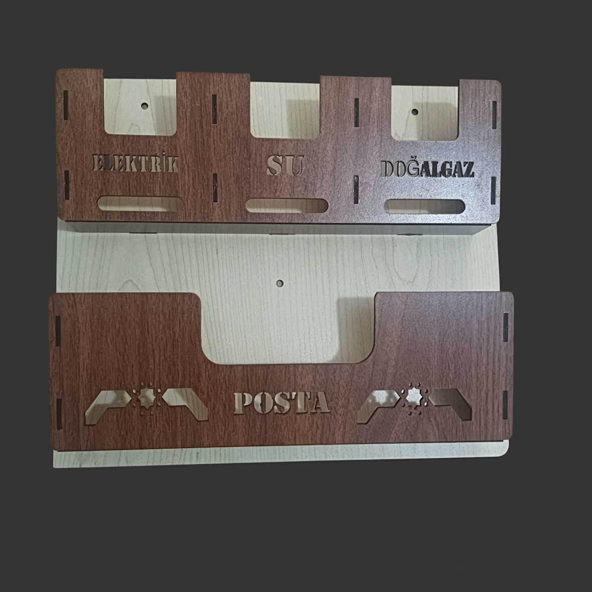 POSTA FATURA KUTUSU AHŞAP MDF 