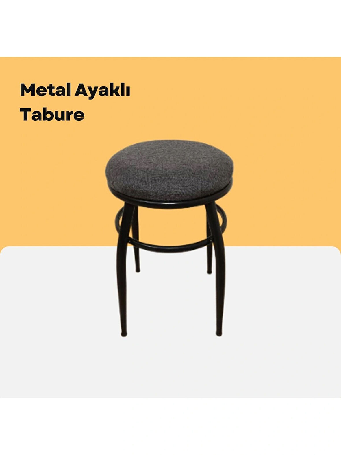 Tabure, Bar Taburesi, 2'li Tabure, Metal Ayaklı Tabure, Iç Içe Geçebilen Tabure, Ikili Tabure