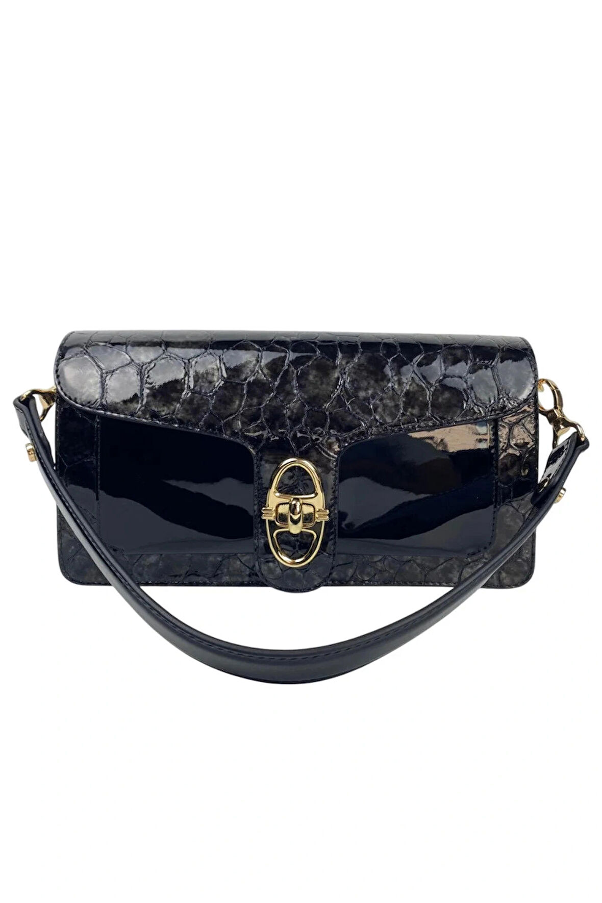 Skarlet Hakiki Deri Kadın Omuz Çantası