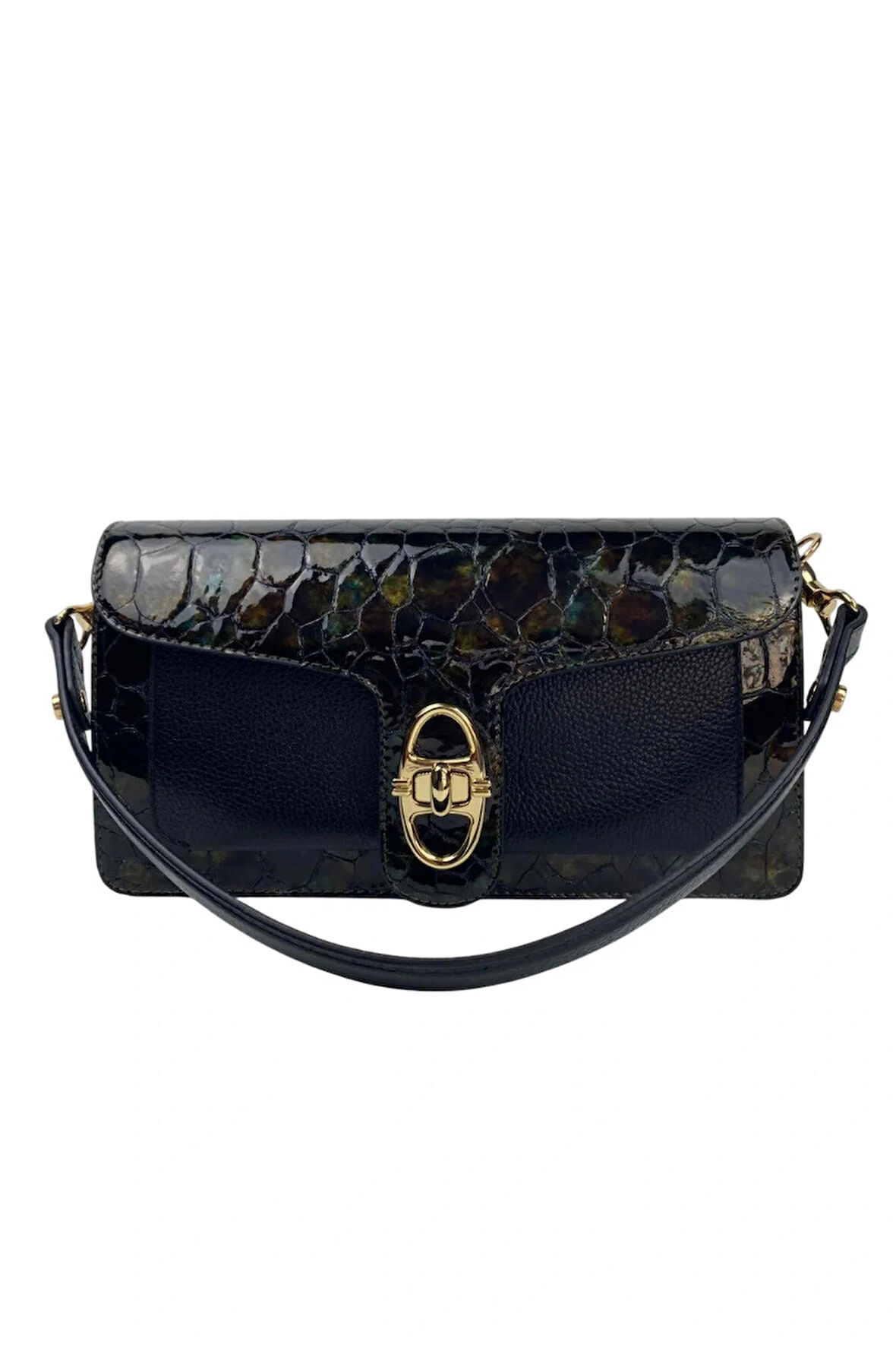 Skarlet Hakiki Deri Kadın Omuz Çantası