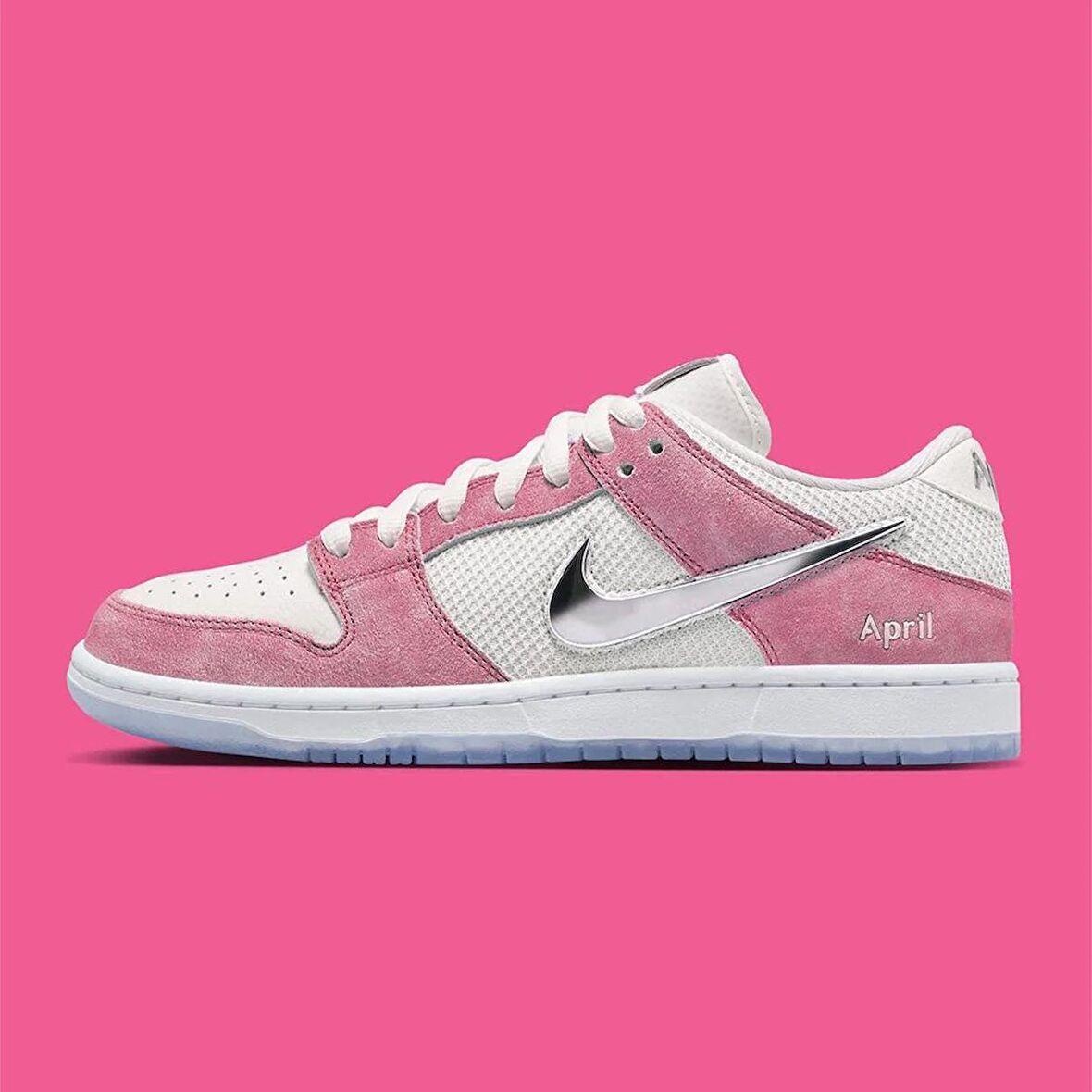 Nike April Skateboards x SB Dunk Low Pink