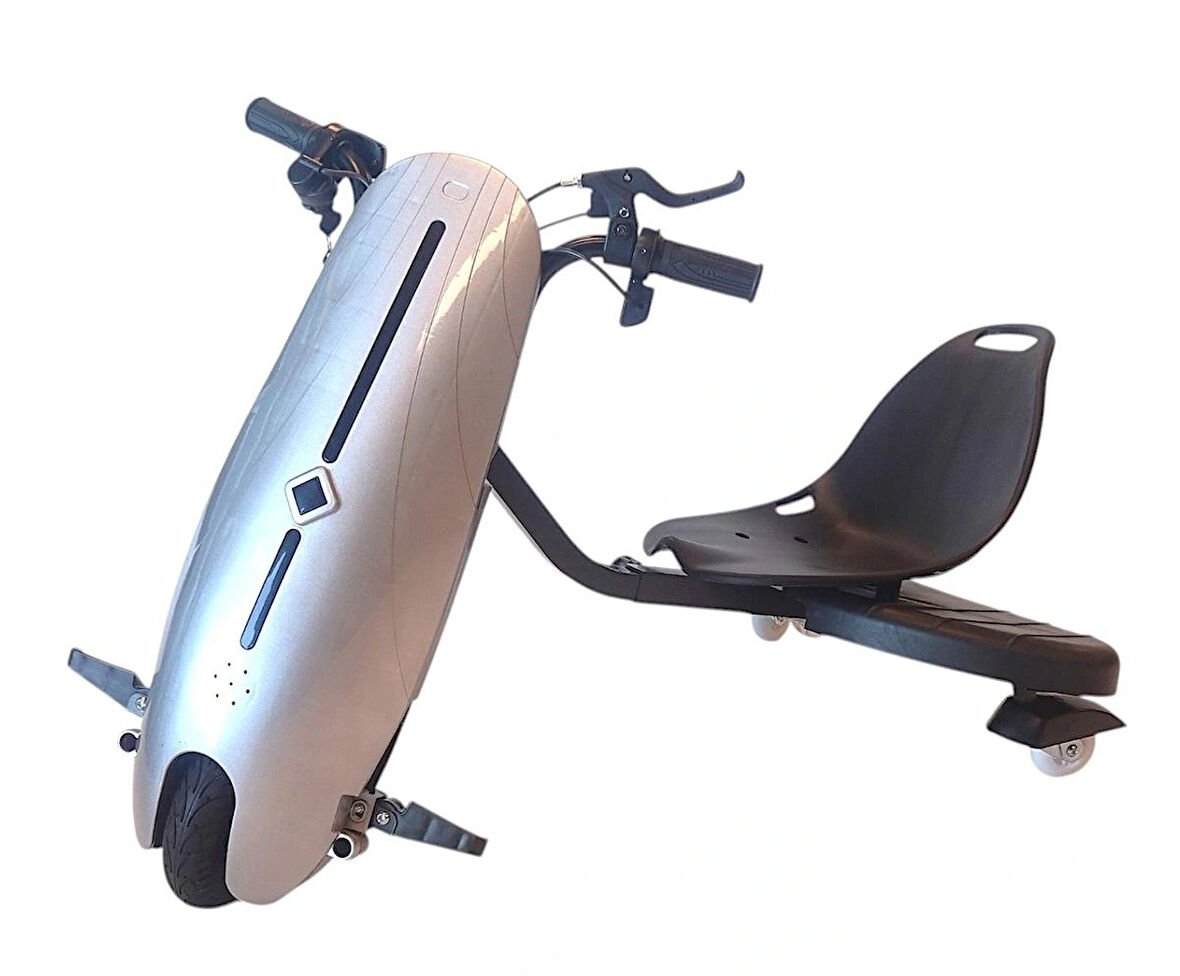 SmartStore Drift Car Elektrikli Kaykay Hoverboard Dirift Kar Cart Kart Scooter Bluetooth - GRİ