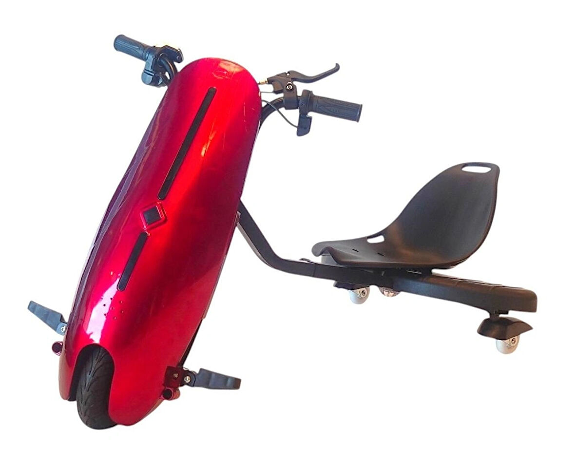 SmartStore Drift Car Elektrikli Kaykay Hoverboard Dirift Kar Cart Kart Scooter Bluetooth - KIRMIZI