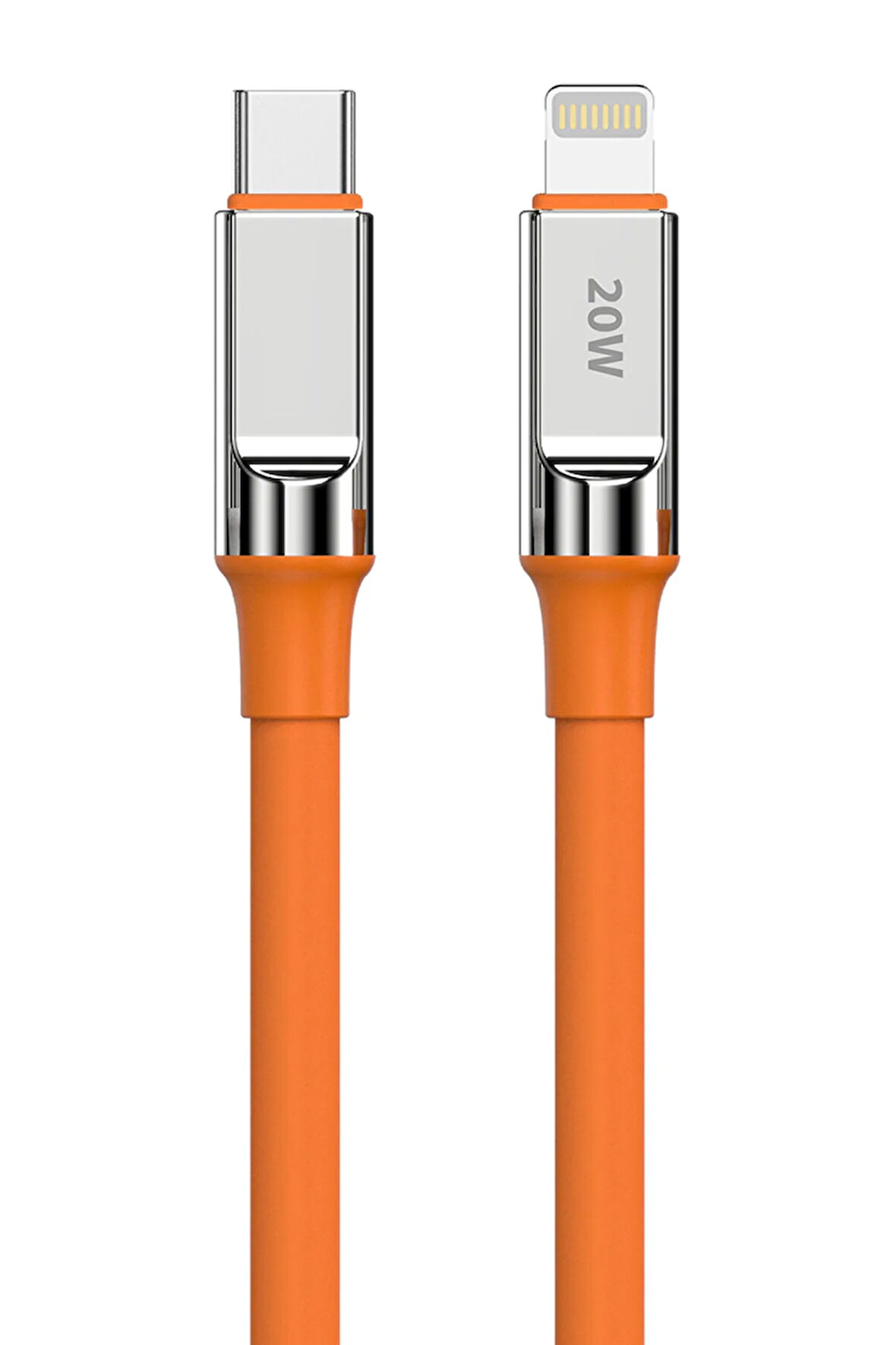 Apple İphone 7 Şarj Kablosu 3.4A Lightning - SC67L-Turuncu