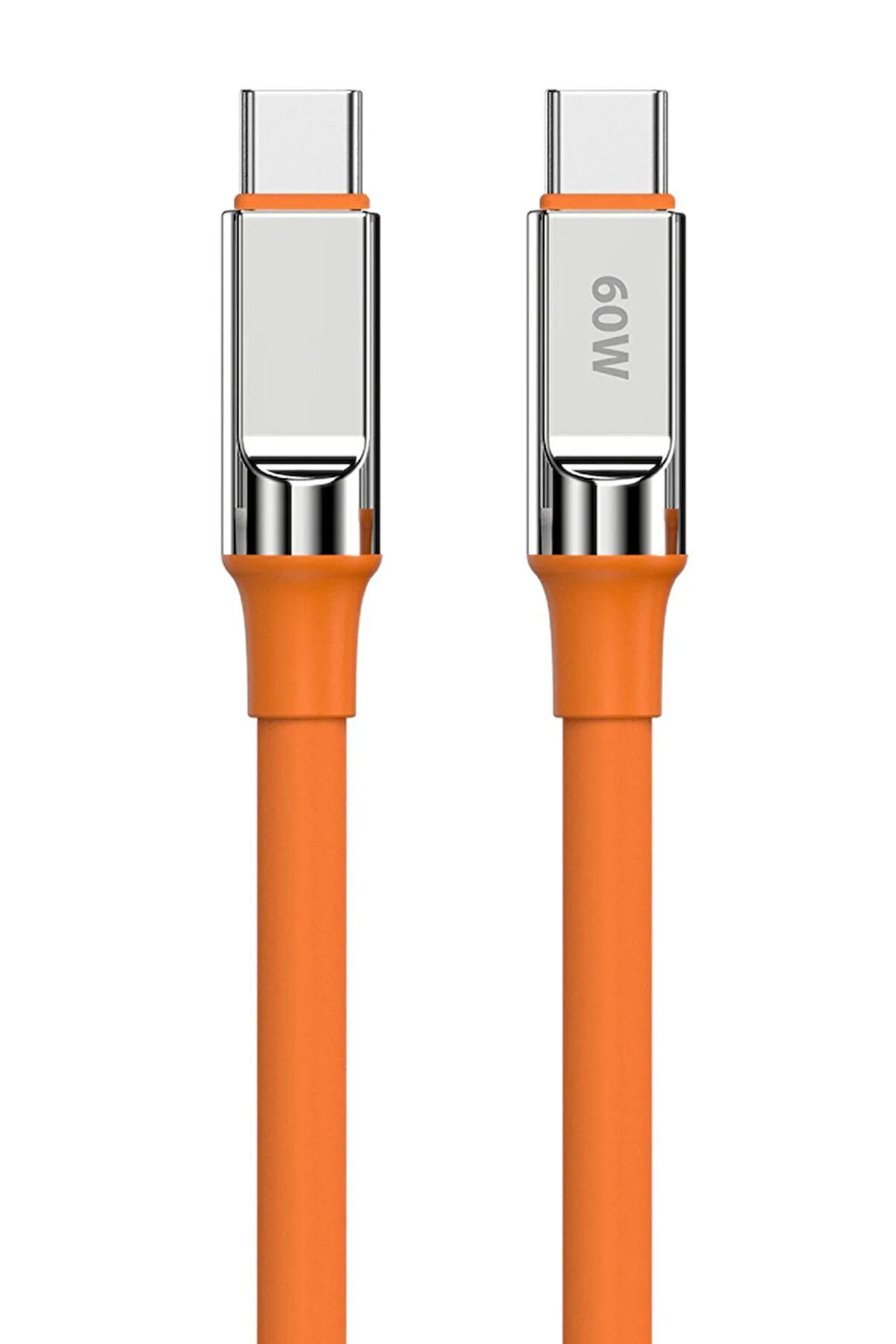 Vivo Y21s Şarj Kablosu Type C 3.4A Hızlı Şarj - SC66T-Turuncu