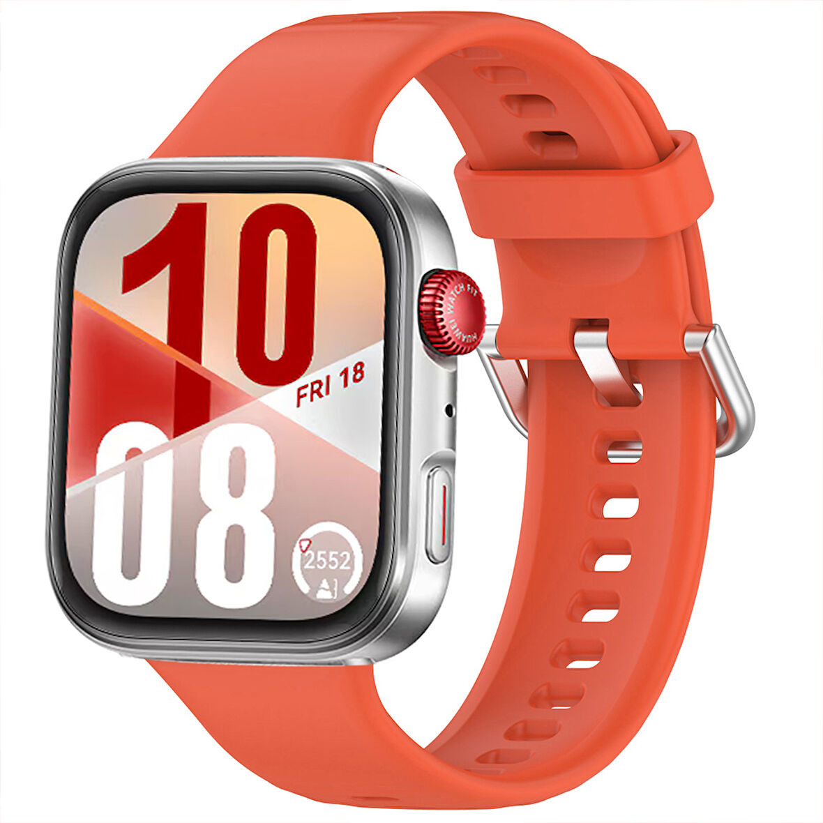 Huawei Watch Fit 4 Fit 4 Pro İle Uyumlu Metal Tokalı Yumusaş Soft Silikon Kordon Kayış