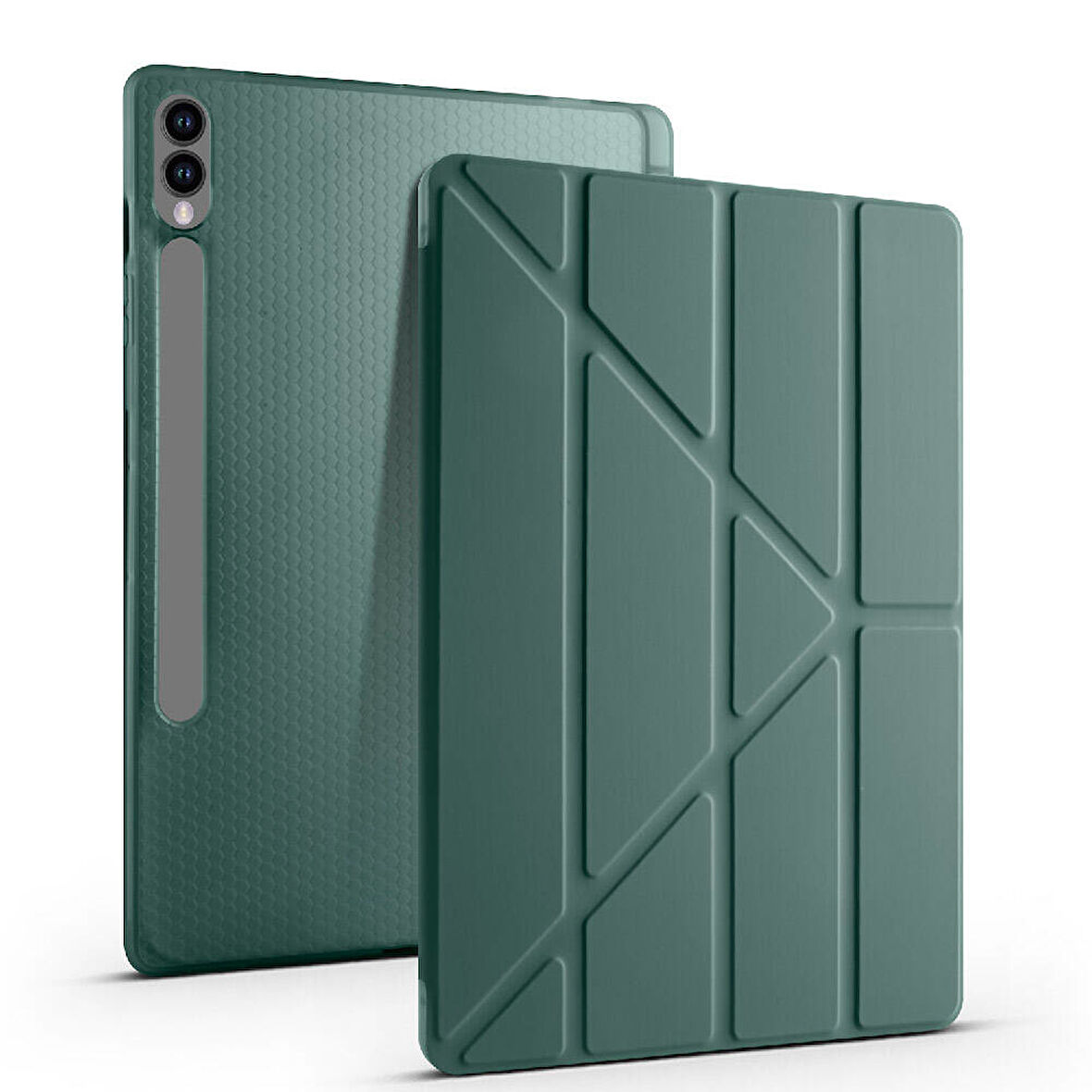 Samsung Galaxy Tab S10 Plus X820 12.4 İnç Katlanabilir Kalemlikli Standlı Akıllı Kılıf