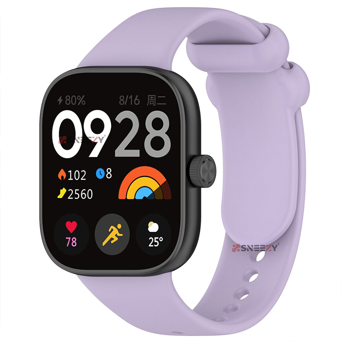 Redmi Watch 5 Uyumlu Kordon Purelux Soft Yumuşak Silikon Kordon Kayış Şık Görünüm