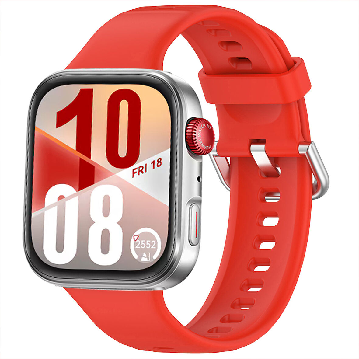 Huawei Watch Fit 4 Fit 4 Pro İle Uyumlu Metal Tokalı Yumusaş Soft Silikon Kordon Kayış