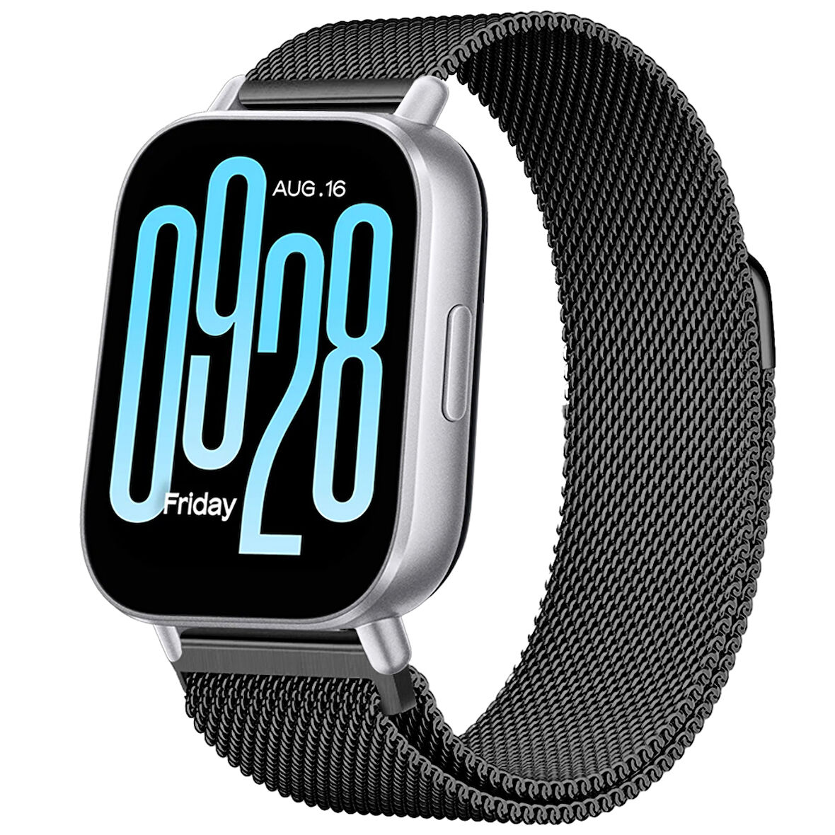 Redmi Watch 5 Active Redmi 5 Lite Uyumlu Kordon Manyetik Milanese Loop Metal Kordon 