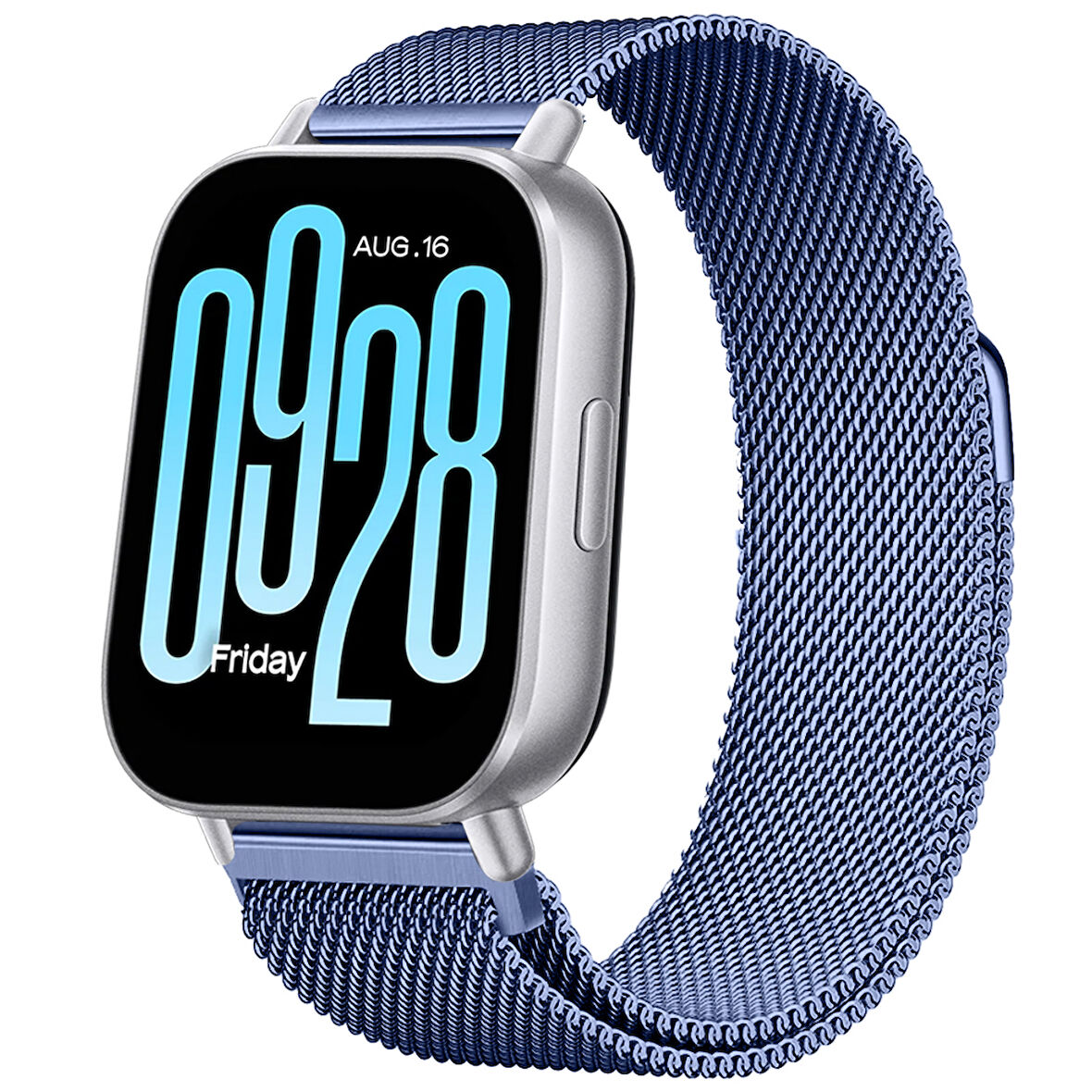 Redmi Watch 5 Active Redmi 5 Lite Uyumlu Kordon Manyetik Milanese Loop Metal Kordon 