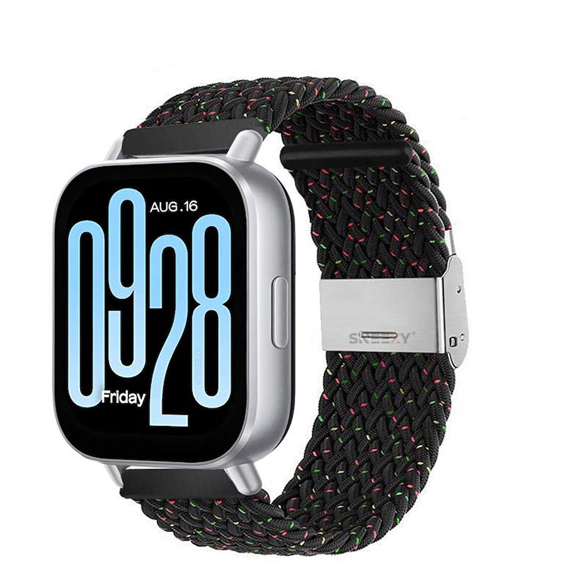 Redmi Watch 5 Active Redmi 5 Lite Uyumlu Kordon Metal Klips Solo Fiberlink Örgü Kordon