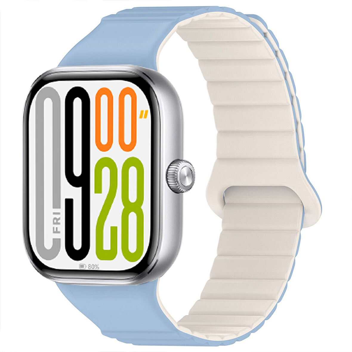 Redmi Watch 5 Uyumlu Kordon Yumuşak Silikon Kordon Güçlü Manyetik Strap Kayış