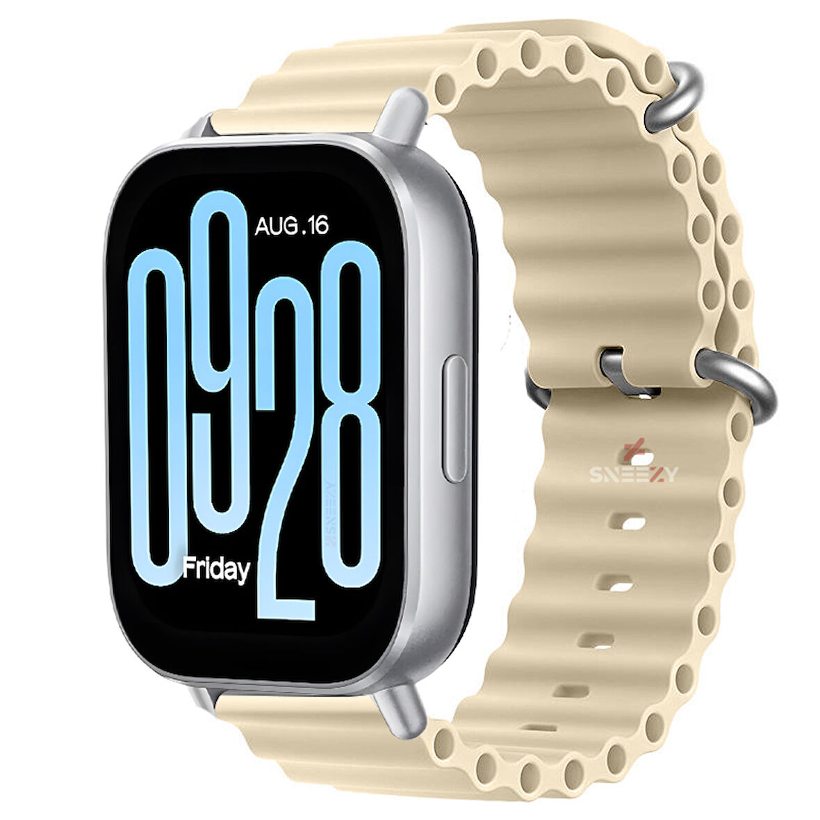 Redmi Watch 5 Active Redmi 5 Lite Uyumlu Kordon Kordon Ocean Tasarım Metal Toka Soft Silikon Kordon