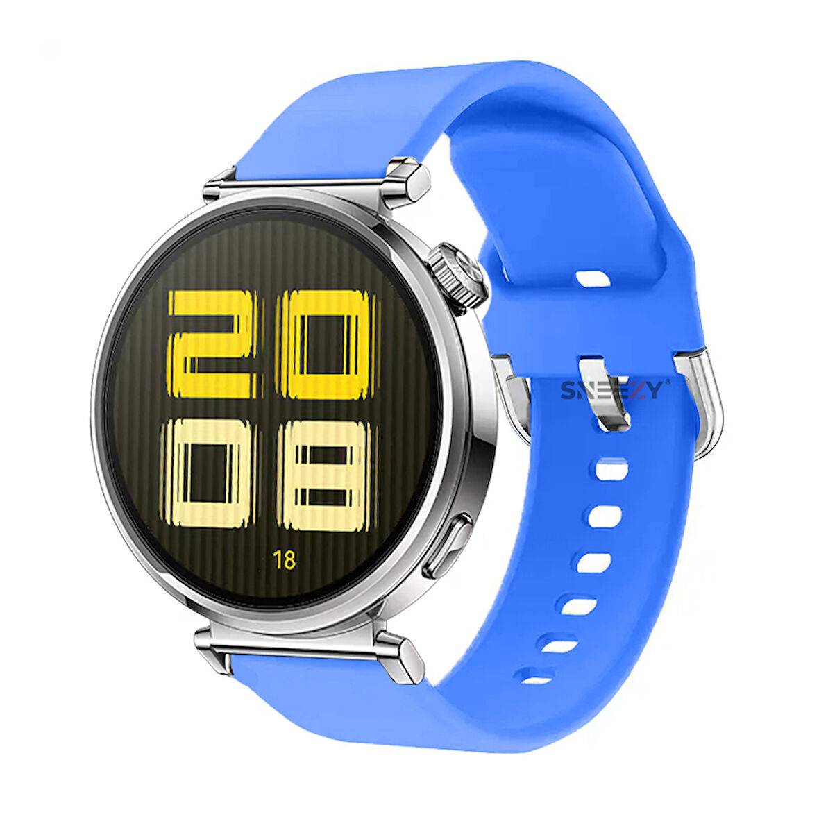 Huawei Watch GT5 41mm İle Uyumlu A Kalite Yumuşak PureLux Soft Tokalı Silikon Kordon