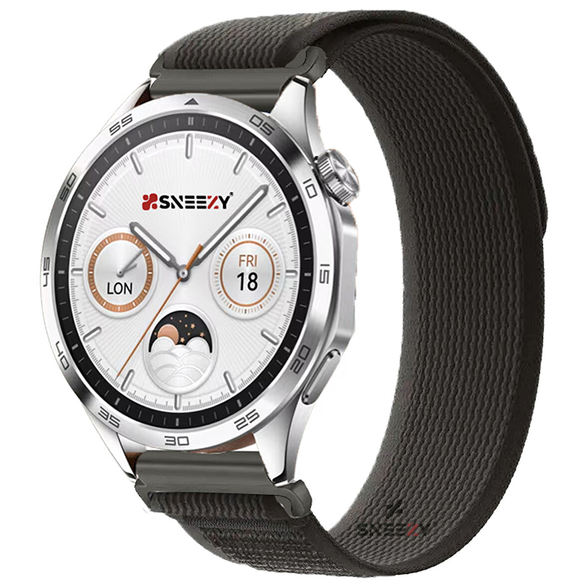 Huawei Watch GT4 46mm Uyumlu Kordon Trail Loop Yumuşak Kumaş Kordon