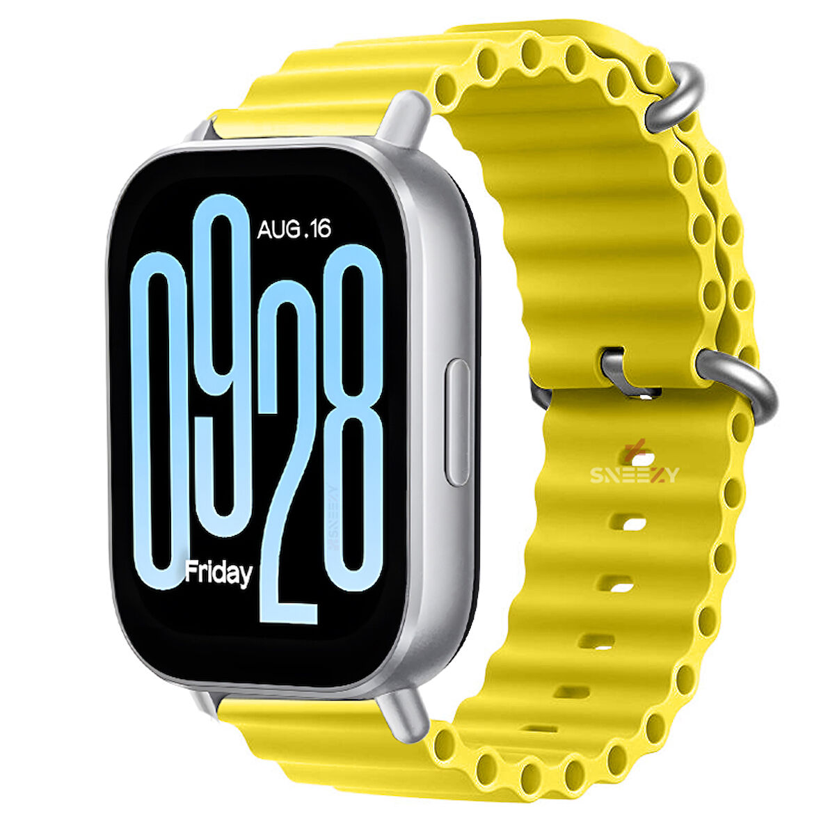 Redmi Watch 5 Active Redmi 5 Lite Uyumlu Kordon Kordon Ocean Tasarım Metal Toka Soft Silikon Kordon