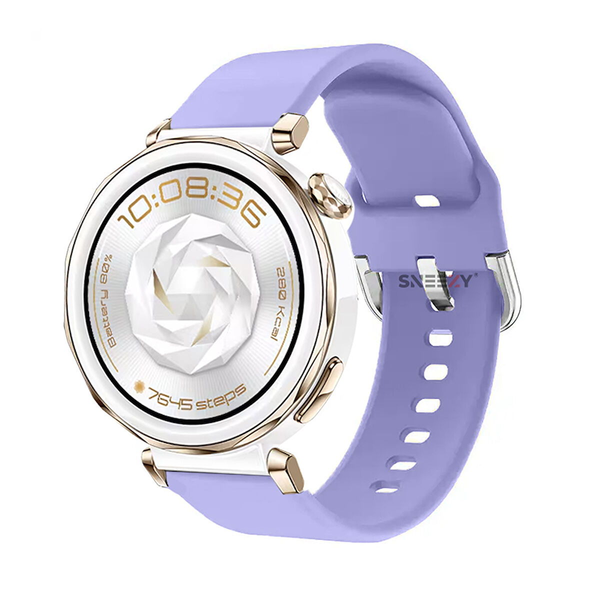 Huawei Watch GT5 Pro 42mm İle Uyumlu Yumuşak PureLux Soft Tokalı Silikon Kordon