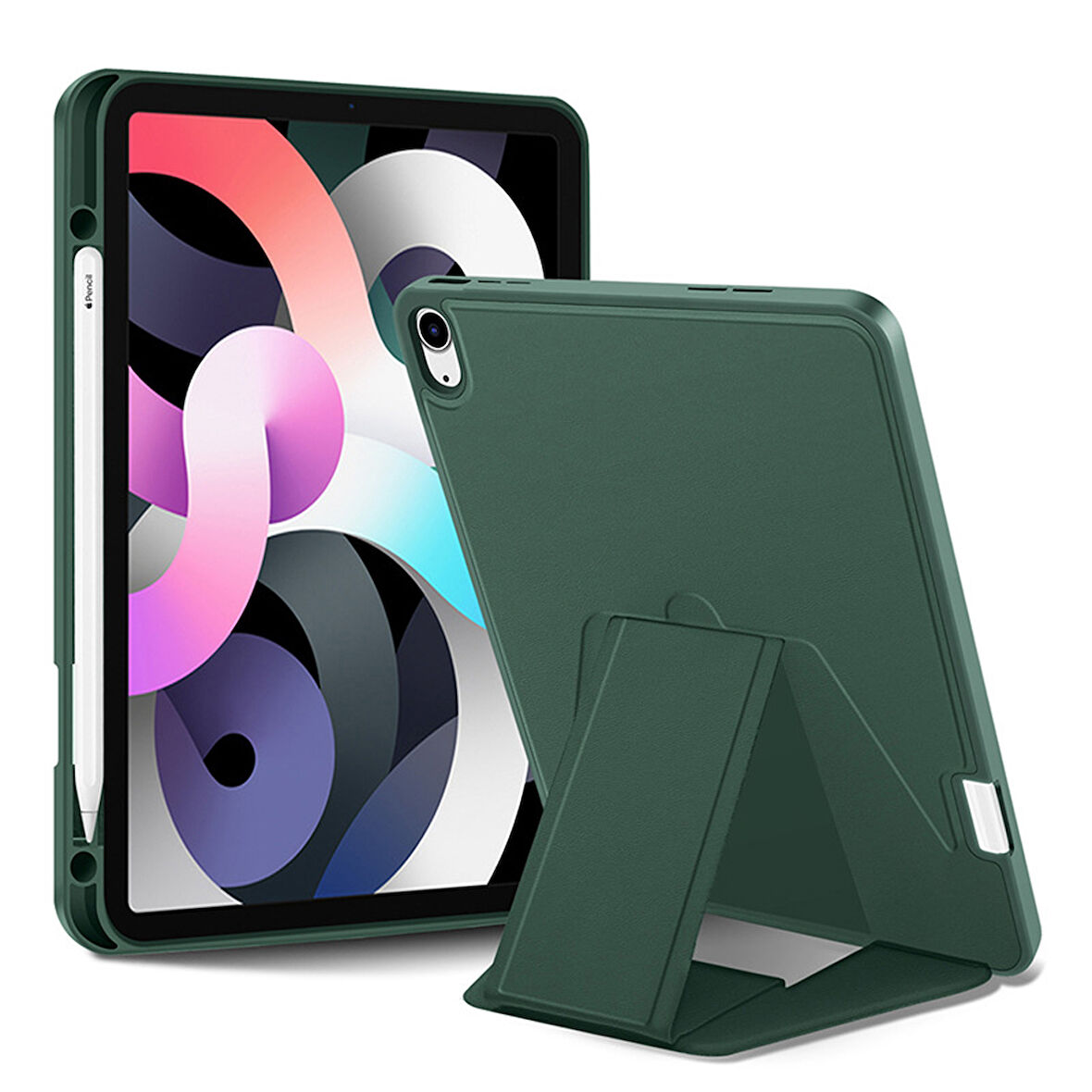 İpad 11 A16 2025 10. Nesil 10.9 Uyumlu Standlı Kalem Yuvalı Darbe Korumalı Armor Kılıf