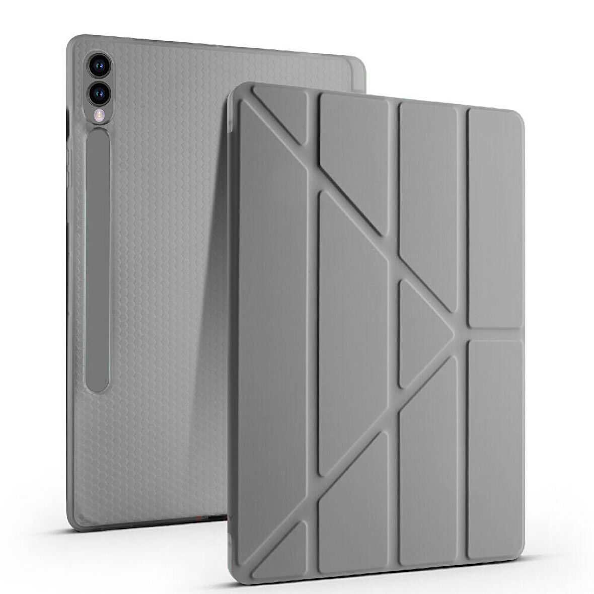 Samsung Galaxy Tab S9 Fe Plus X610 12.4 İnç Katlanabilir Kalemlikli Standlı Akıllı Kılıf
