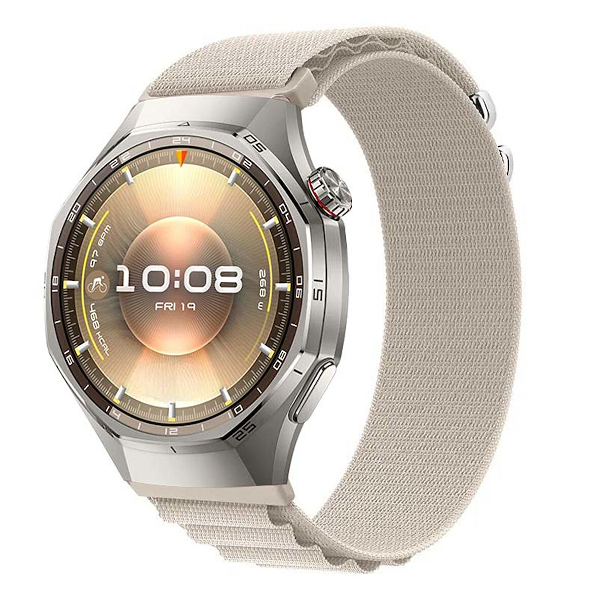 Huawei Watch GT6 Pro 46mm Uyumlu Kordon Alpine Loop Kancalı Kumaş Kordon