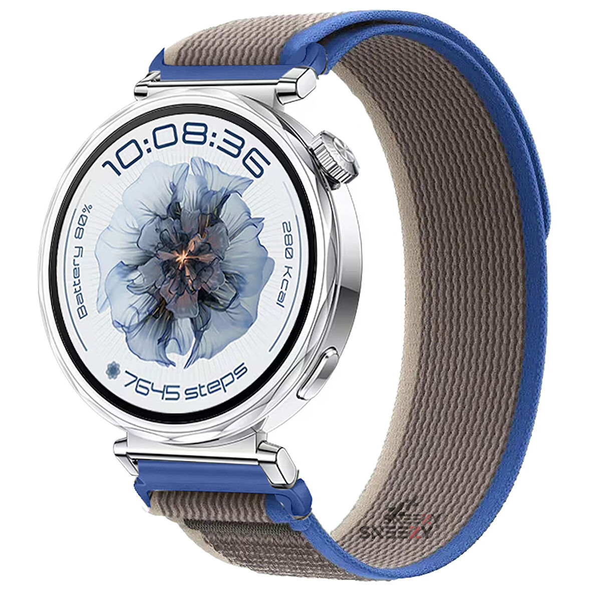 Huawei Watch GT5 41mm Uyumlu Kordon Trail Loop Cırtlı Yumuşak Kumaş Şık Kordon