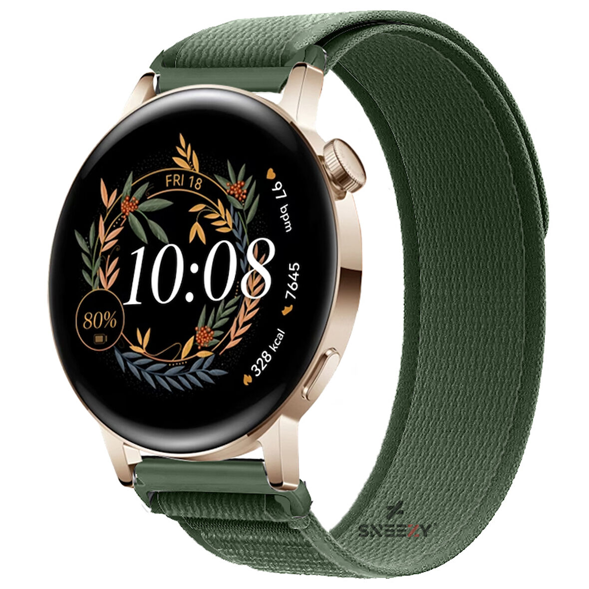 Huawei Watch GT3 42mm Uyumlu 20mm Wander Trail Loop Kordon
