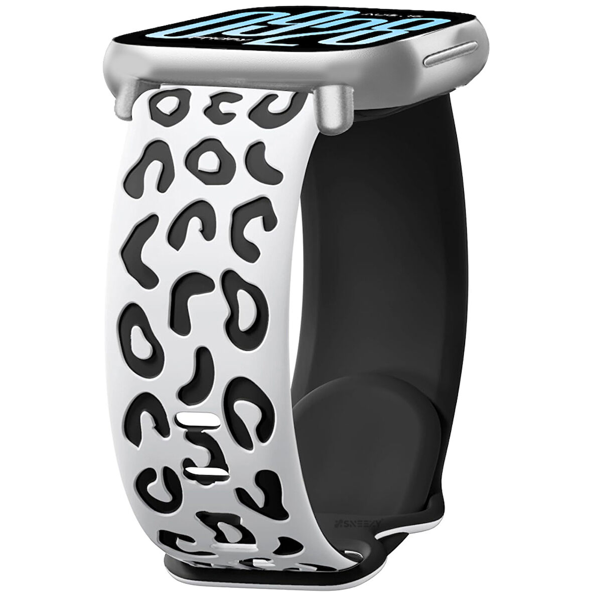 Redmi Watch 5 Lite Active İle Uyumlu Leopar Desenli Yumuşak Silikon Kordon