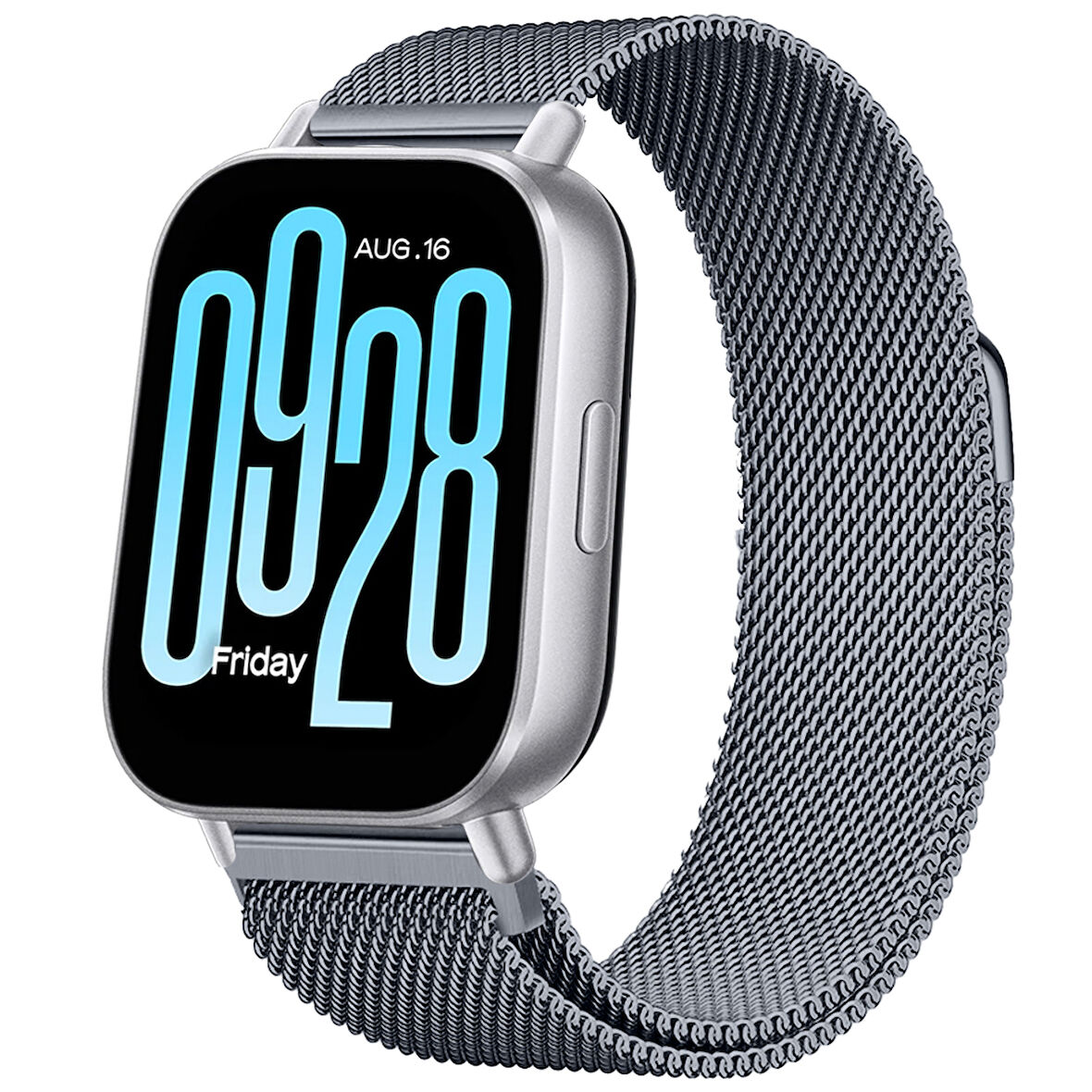 Redmi Watch 5 Active Redmi 5 Lite Uyumlu Kordon Manyetik Milanese Loop Metal Kordon 