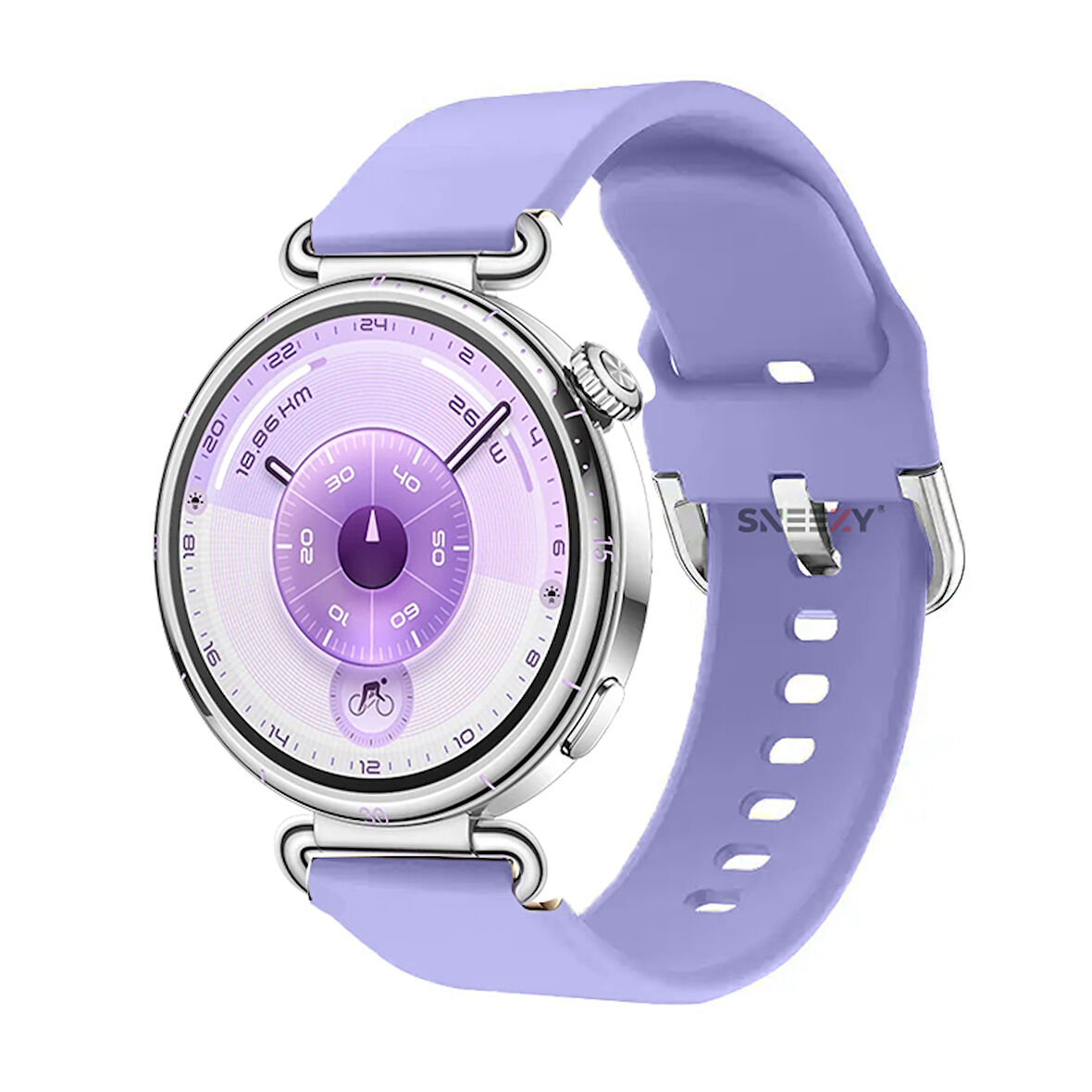 Huawei Watch GT6 41mm İle Uyumlu Yumuşak PureLux Soft Tokalı Silikon Kordon