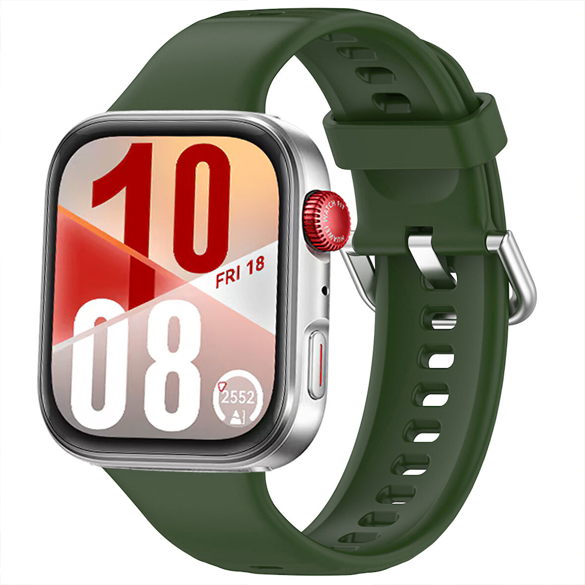 Huawei Watch Fit 4 Fit 4 Pro İle Uyumlu Metal Tokalı Yumusaş Soft Silikon Kordon Kayış